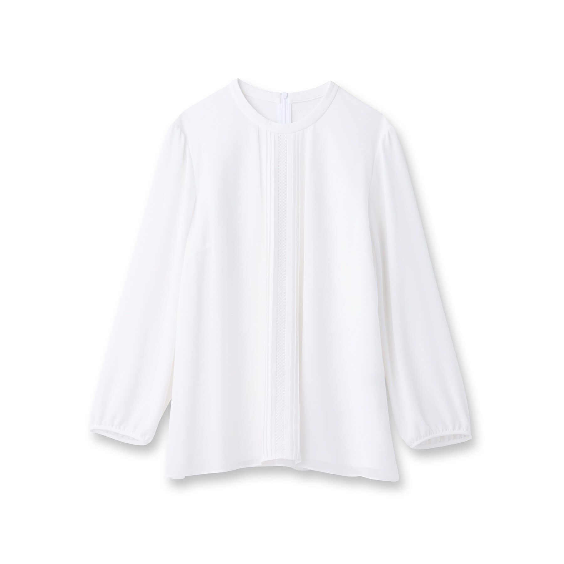 Reflect「【マシンウォッシュ可】フロントレースブラウス」|シャツ・ブラウス|