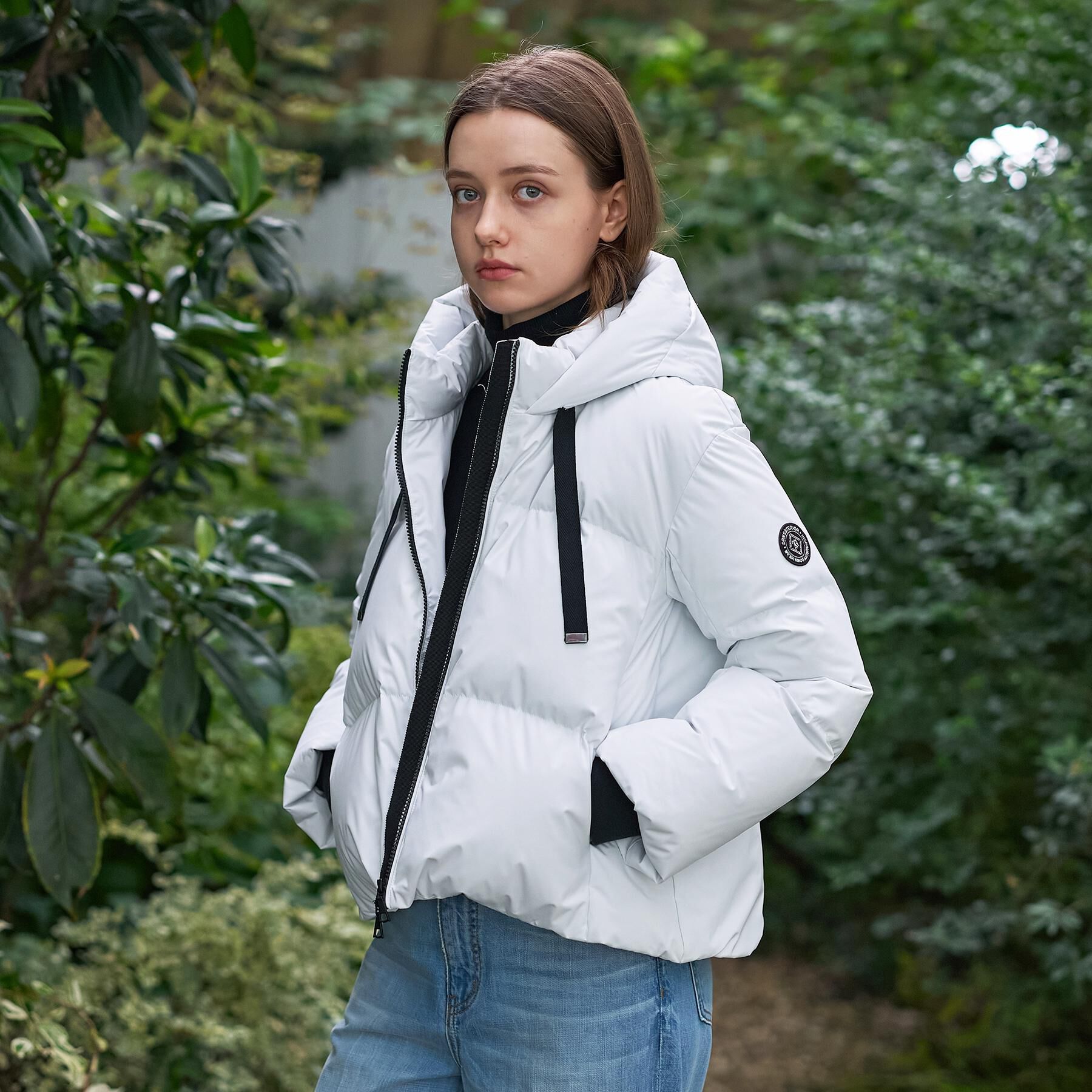 DRESSTERIOR「【CLASSY.12月号掲載】フーデッドショートダウン」|ダウン|