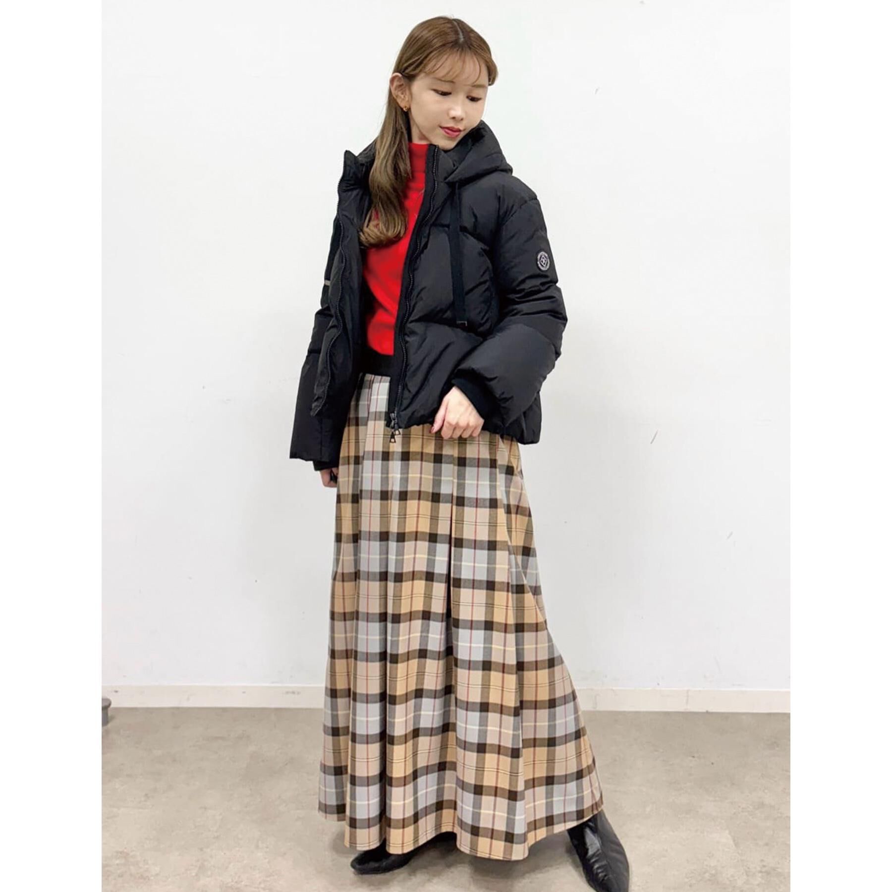 DRESSTERIOR「【CLASSY.12月号掲載】フーデッドショートダウン」|ダウン|