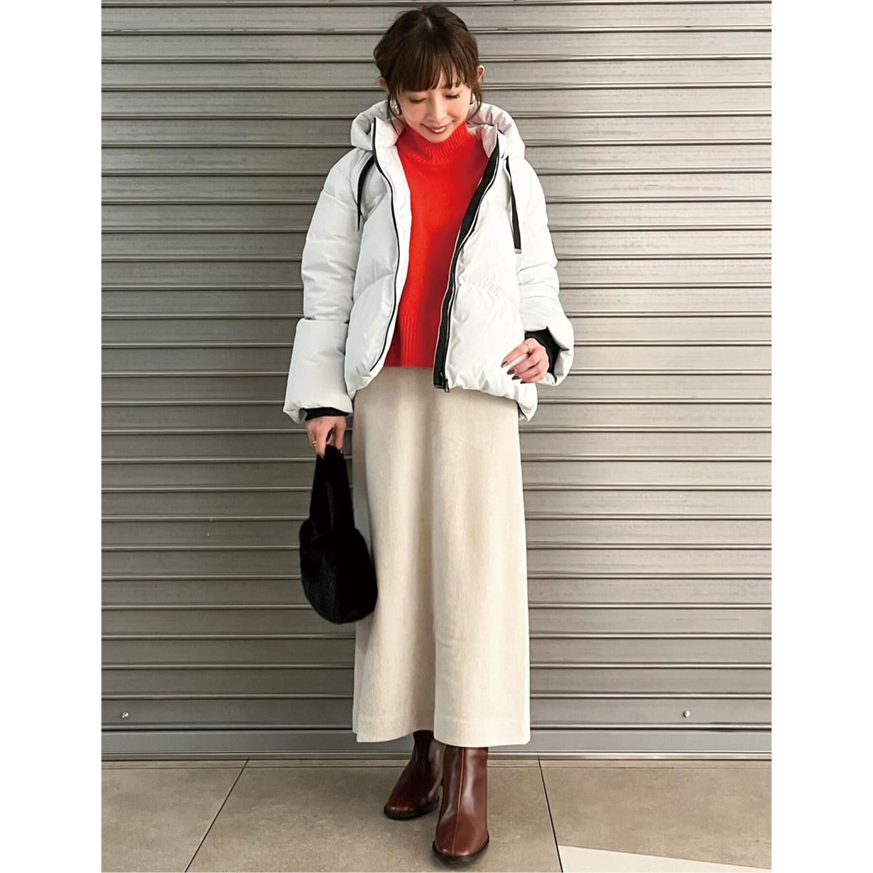 DRESSTERIOR「【CLASSY.12月号掲載】フーデッドショートダウン」|ダウン|