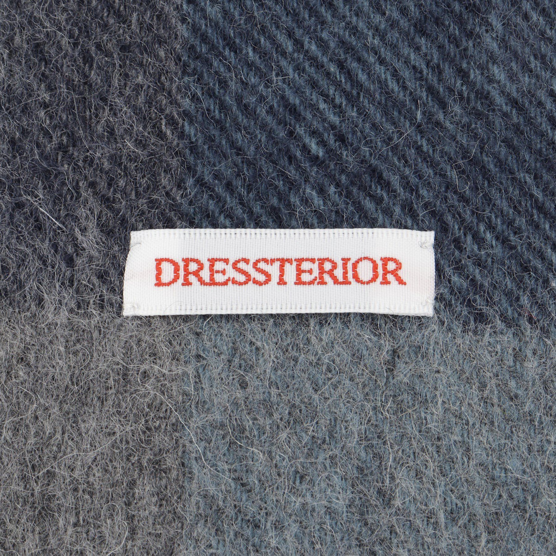 DRESSTERIOR「ウールブレンドタータンチェックストール」|ストール|