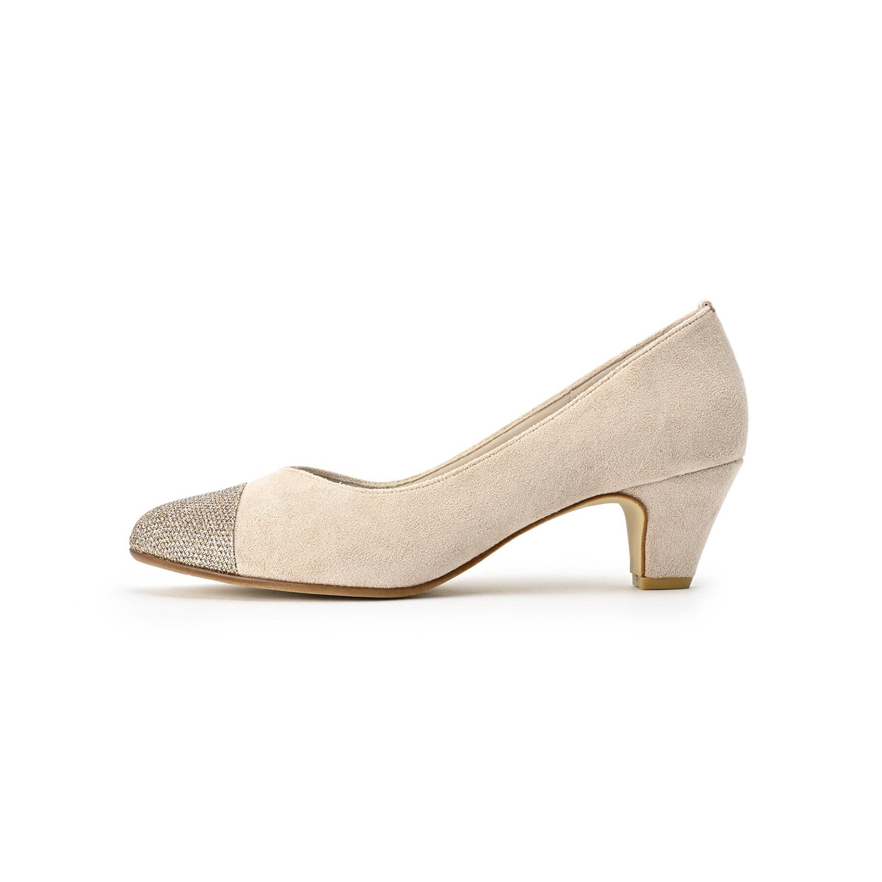 grove「【ふわっと心地よい足入れ】やわここち(R)Vカットパンプス」|パンプス|