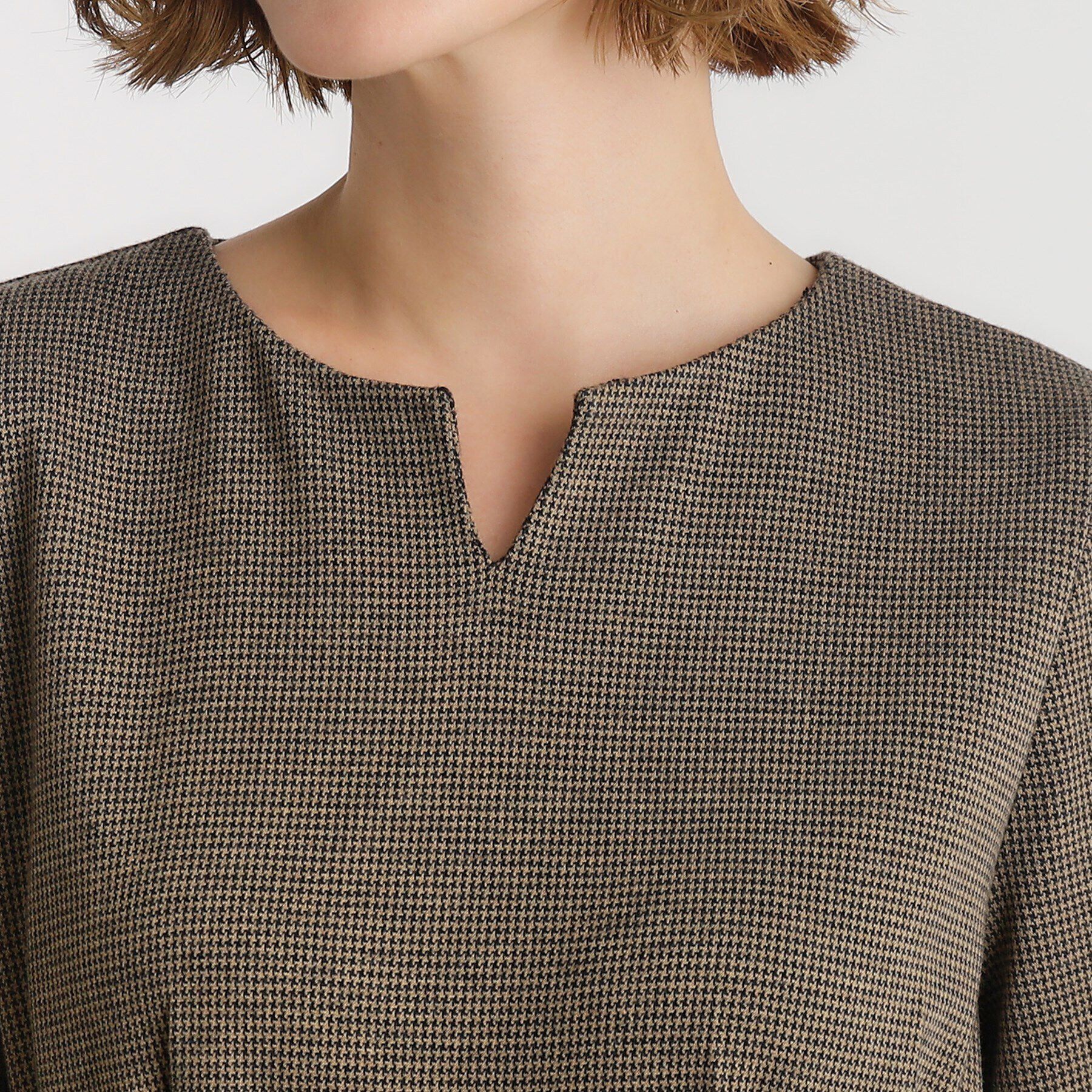 grove「カットジャカードワンピース」|ワンピース|