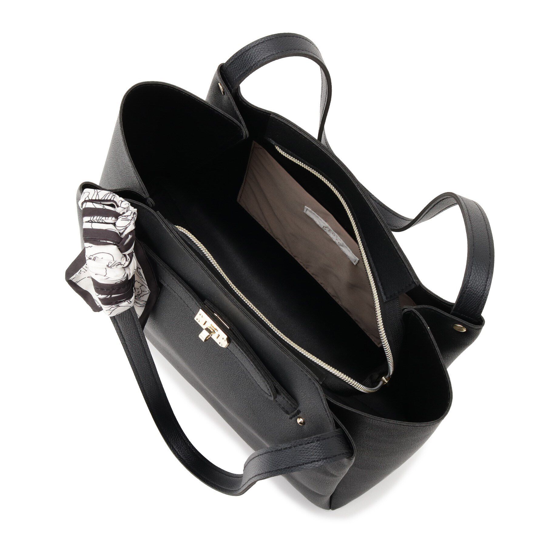 grove「人間工学ベルトタックスカーフ付きトート」|トートバッグ|