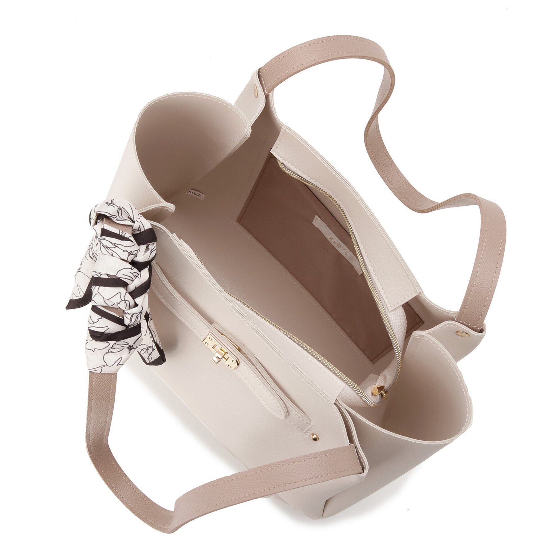 grove「人間工学ベルトタックスカーフ付きトート」|トートバッグ|