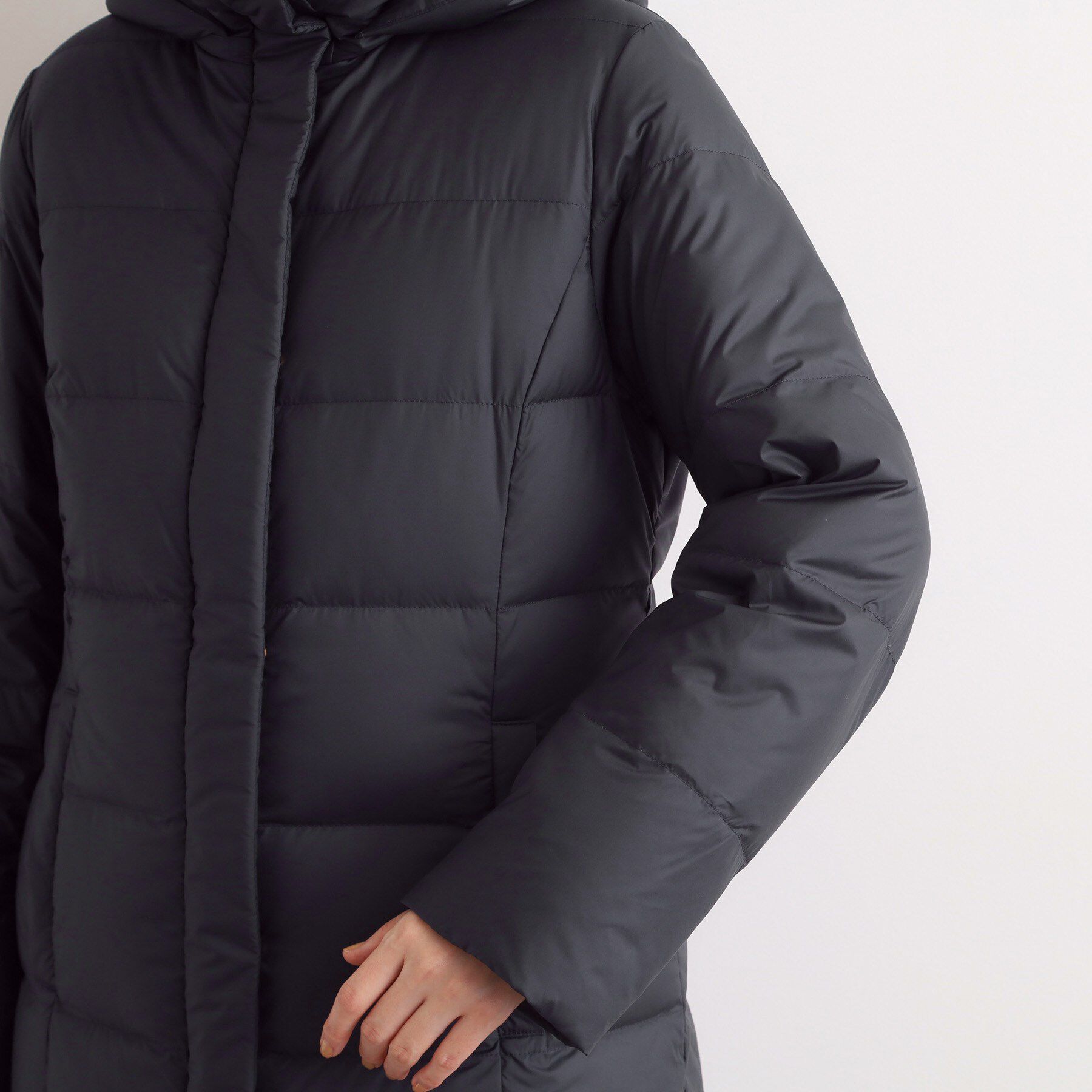 grove「【名品アウター/800FP・多機能】つつまれダウンロング」|ダウン|