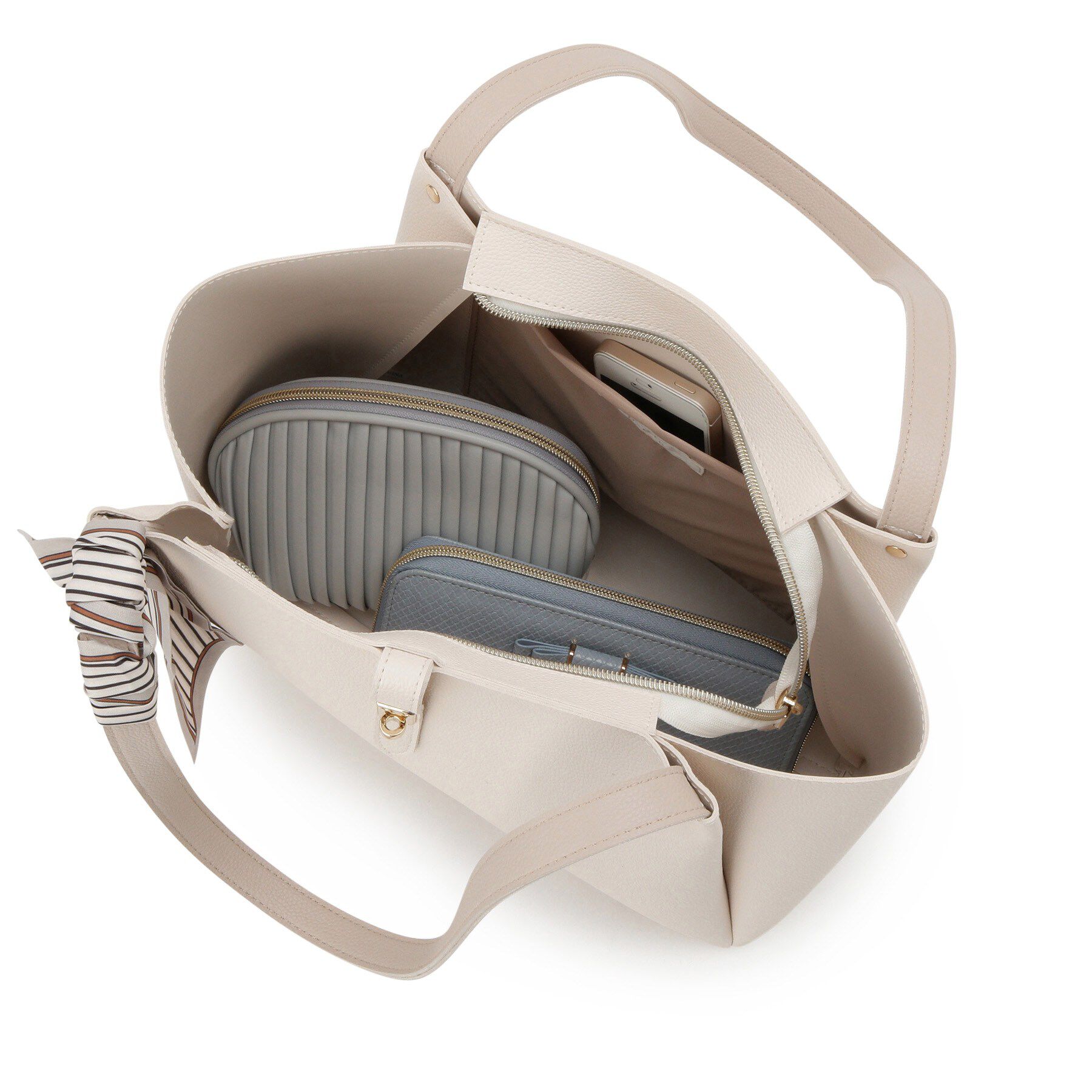 grove「【人間工学】タックベルトヒネリスカーフトート」|トートバッグ|