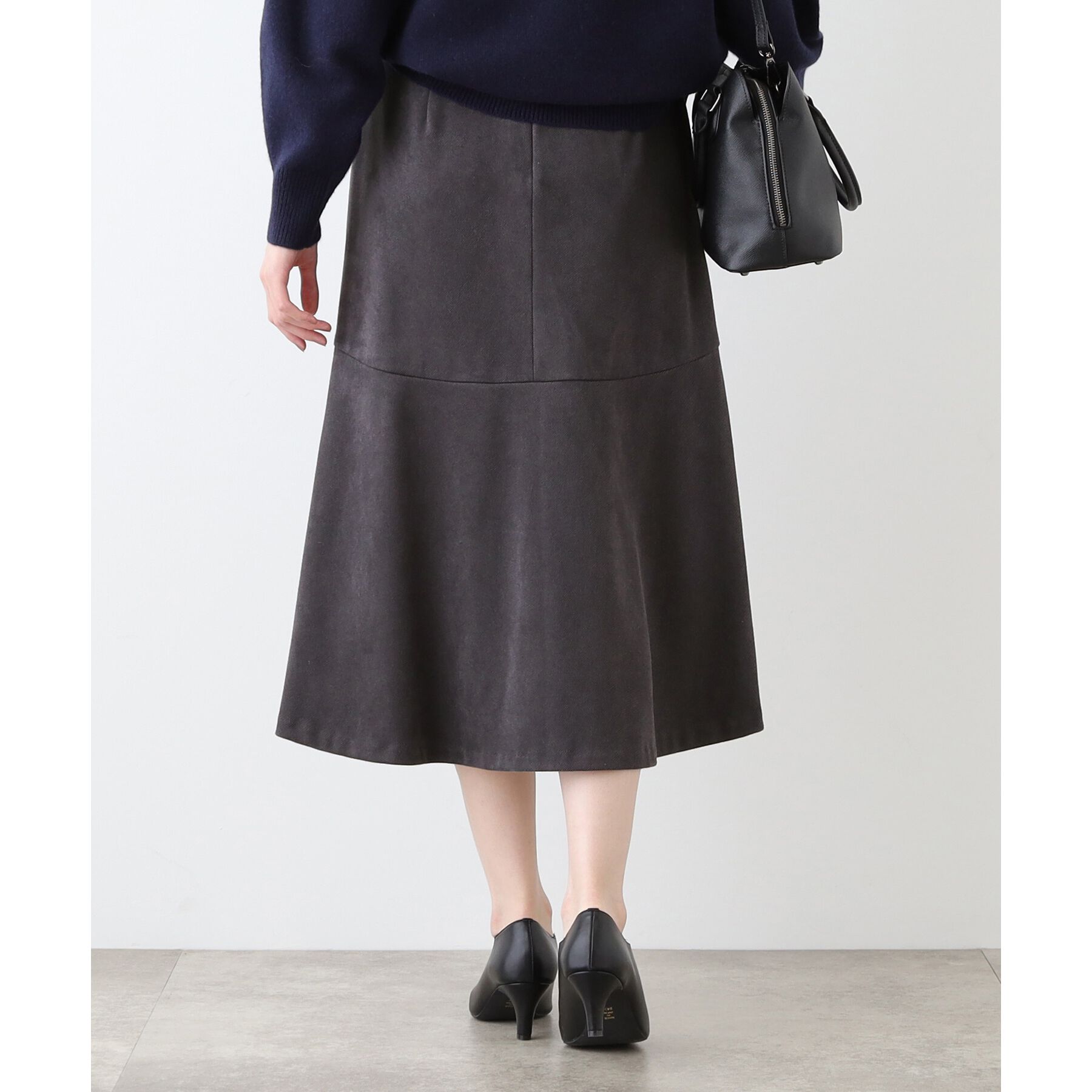 INDIVI「【洗える／UVケア】スエード調フレアスカート」|スカート|