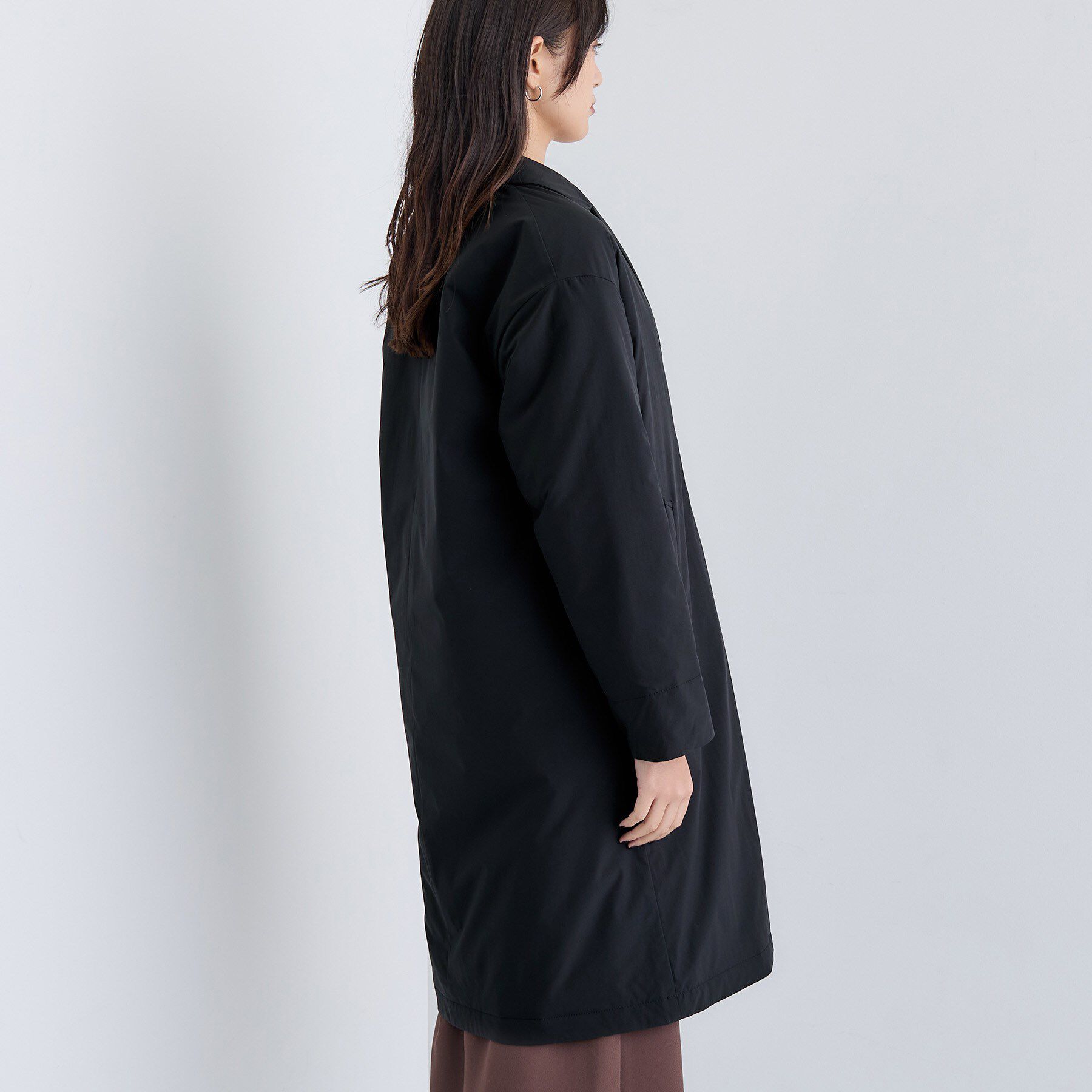 INDIVI「【超軽量／蓄熱】ライトパフチェスターコート」|ダウン|