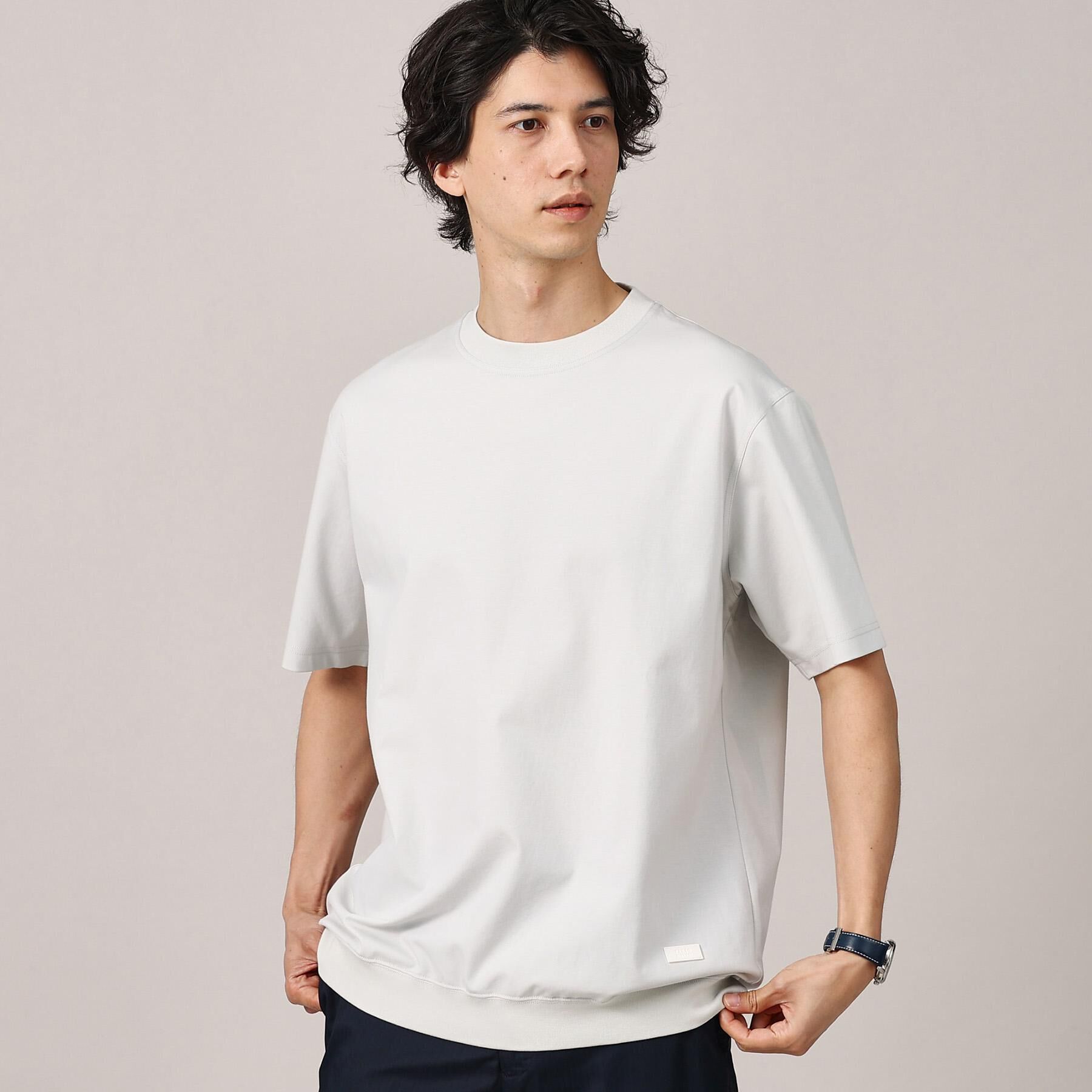 TAKEO KIKUCHI「【抗菌防臭／5サイズ展開】ハイゲージポンチ Tシャツ」|Tシャツ・カットソー|