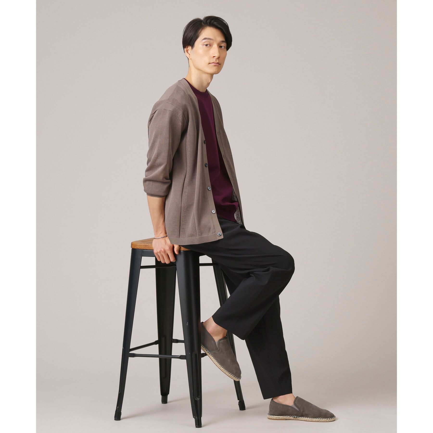 TAKEO KIKUCHI「【抗菌防臭／5サイズ展開】ハイゲージポンチ Tシャツ」|Tシャツ・カットソー|