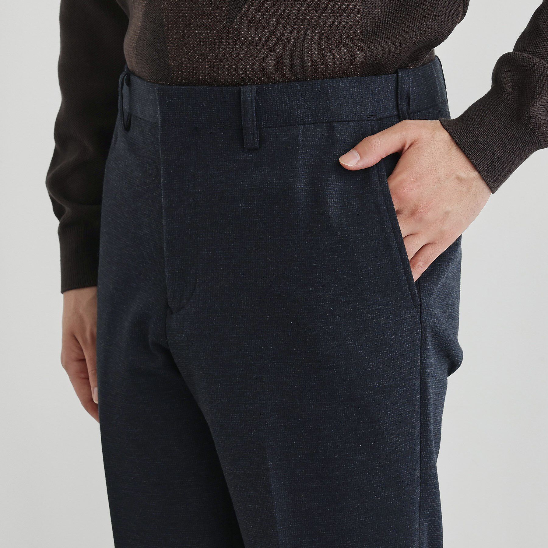 TAKEO KIKUCHI「【None Of Stress】アクティブジャージ 千鳥 パンツ」|その他|