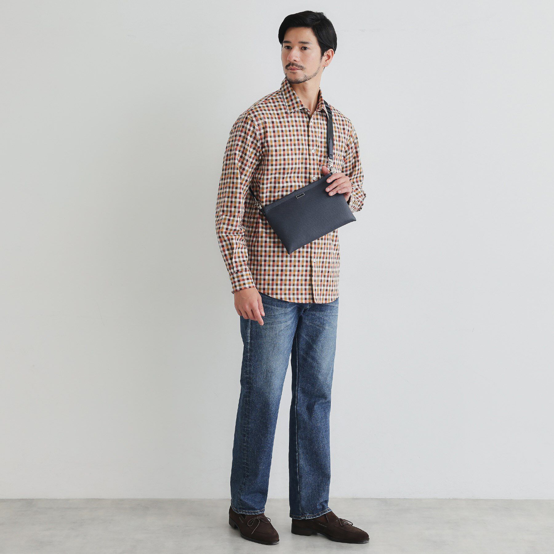 TAKEO KIKUCHI「PUボンディングミニショルダー」|ショルダー・メッセンジャー|