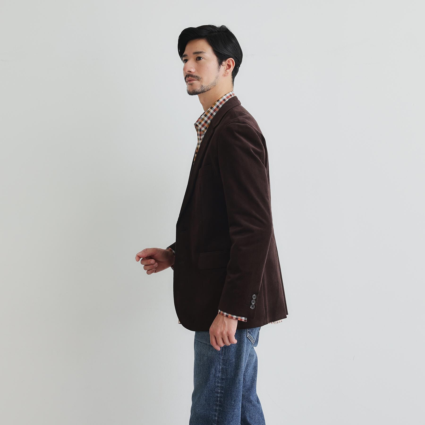 TAKEO KIKUCHI「【Sサイズ～】ストレッチコーデュロイ ジャケット」|テーラードジャケット|