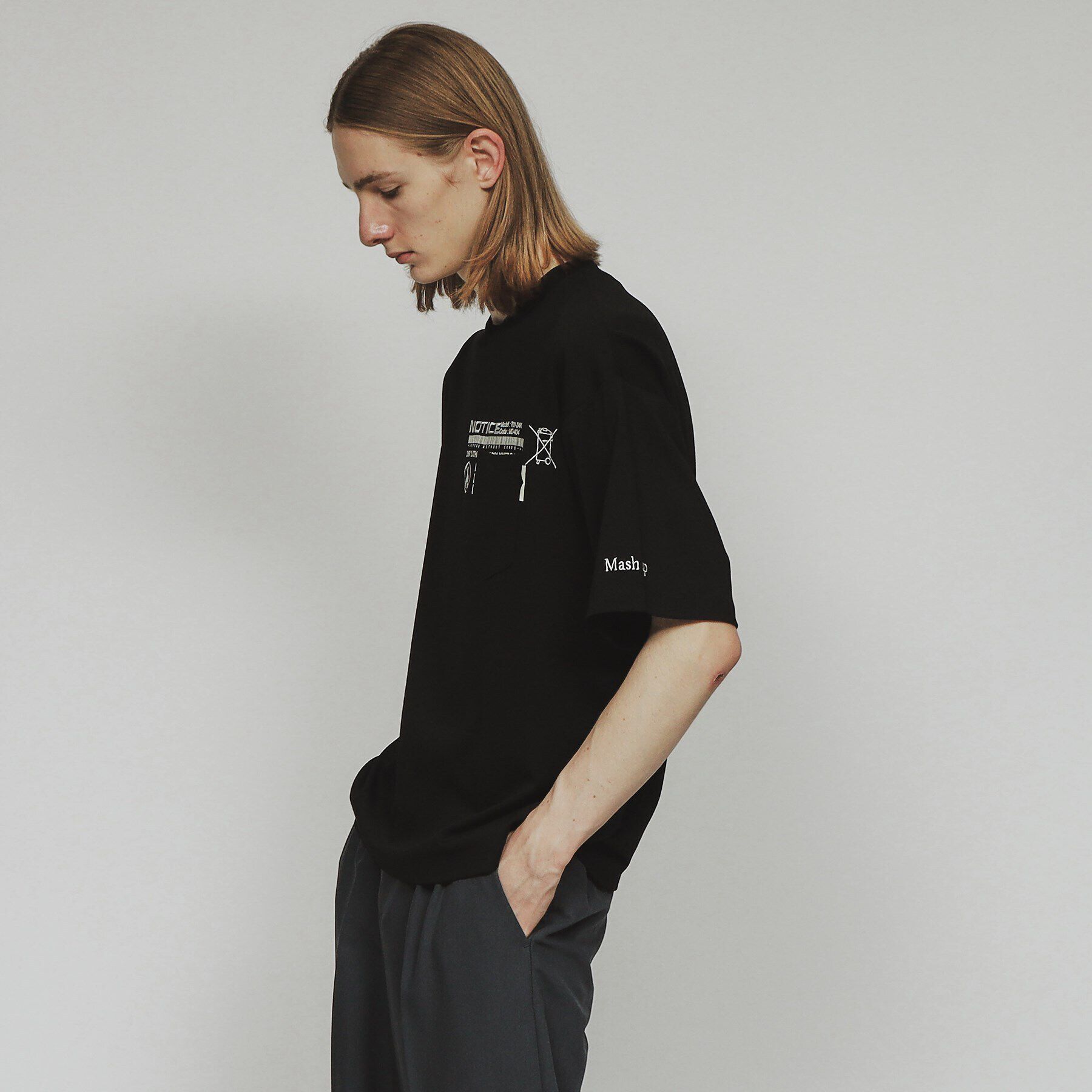 tk.TAKEO KIKUCHI「ノーティスレタードエンブロTシャツ」|Tシャツ・カットソー|