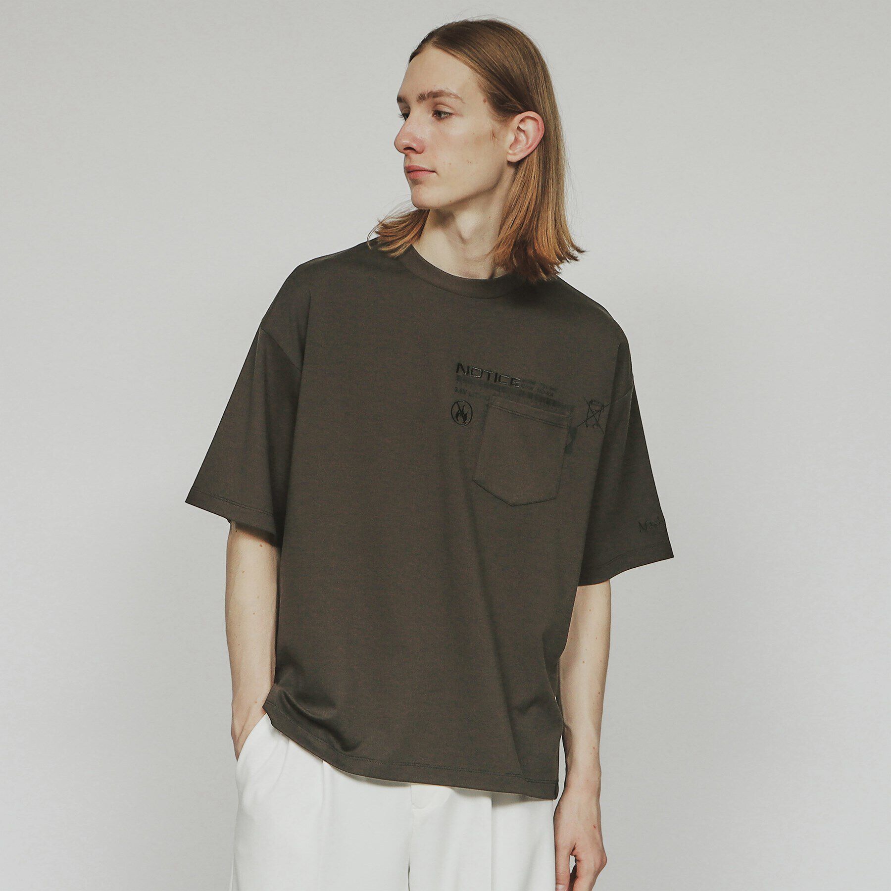 tk.TAKEO KIKUCHI「ノーティスレタードエンブロTシャツ」|Tシャツ・カットソー|