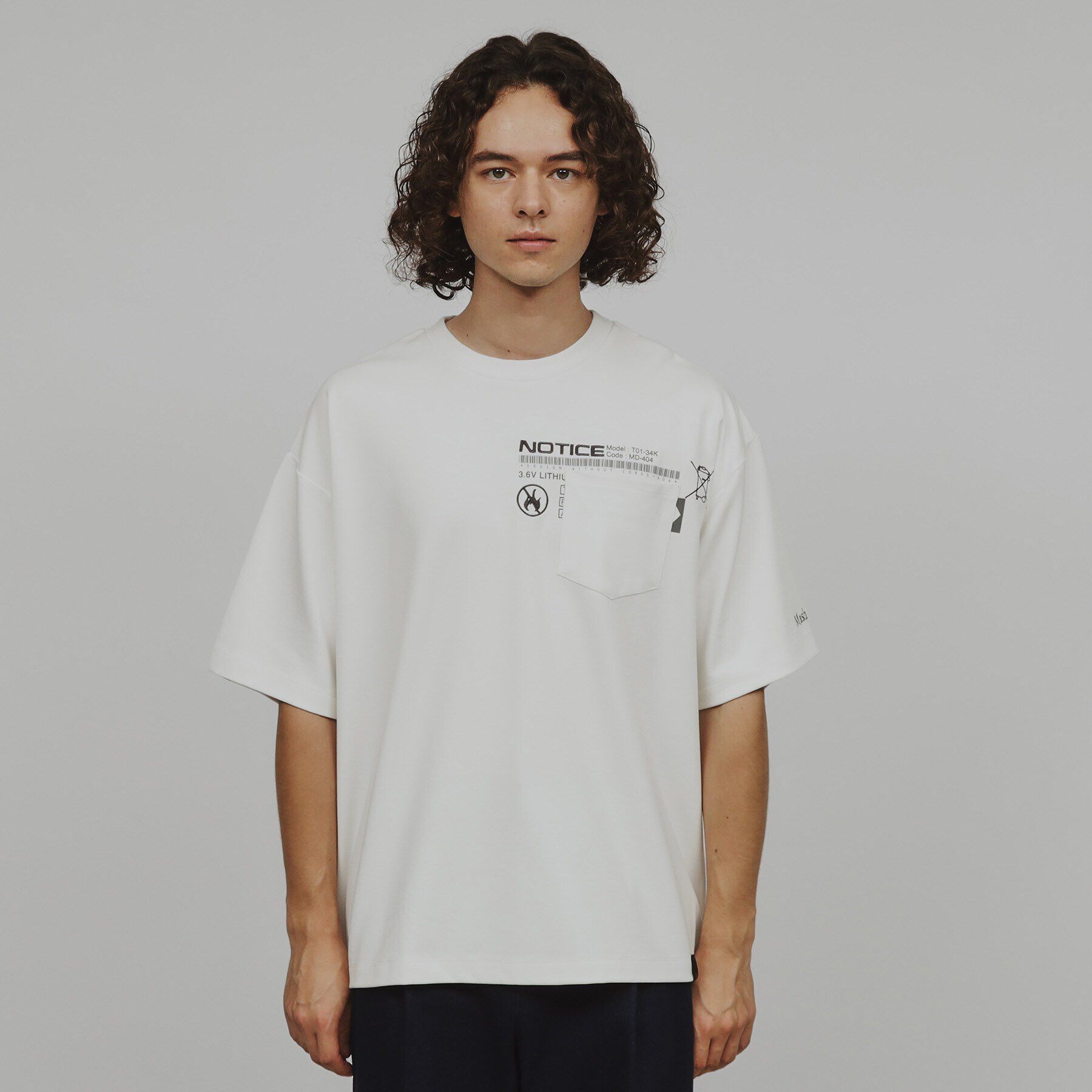 tk.TAKEO KIKUCHI「ノーティスレタードエンブロTシャツ」|Tシャツ・カットソー|