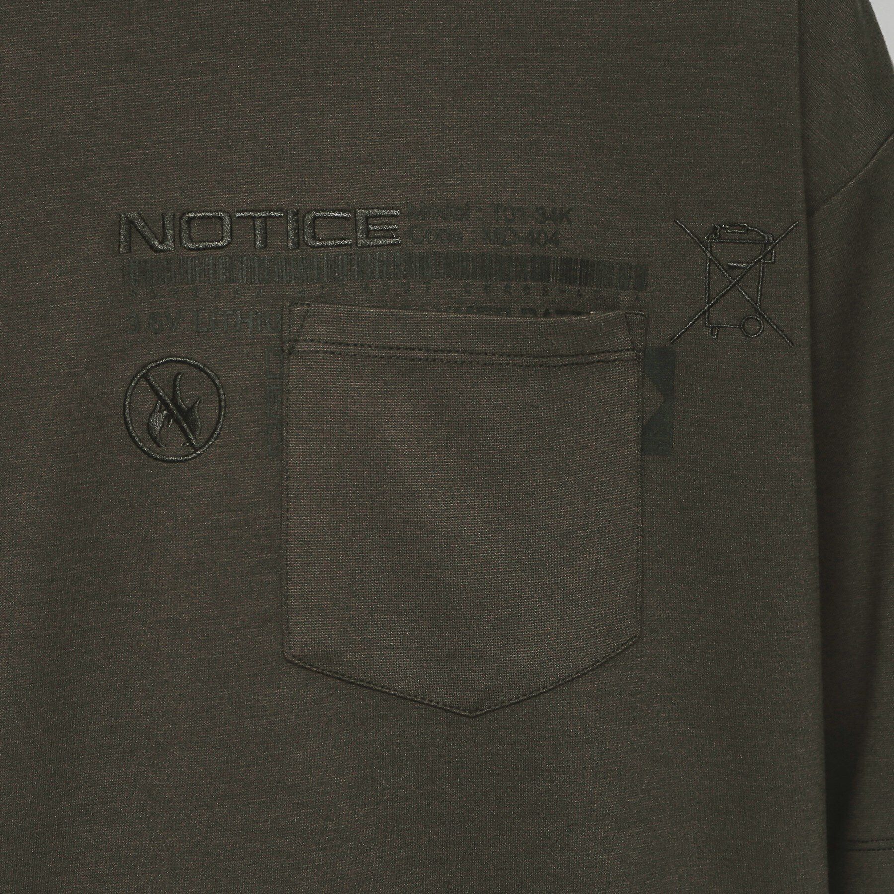 tk.TAKEO KIKUCHI「ノーティスレタードエンブロTシャツ」|Tシャツ・カットソー|