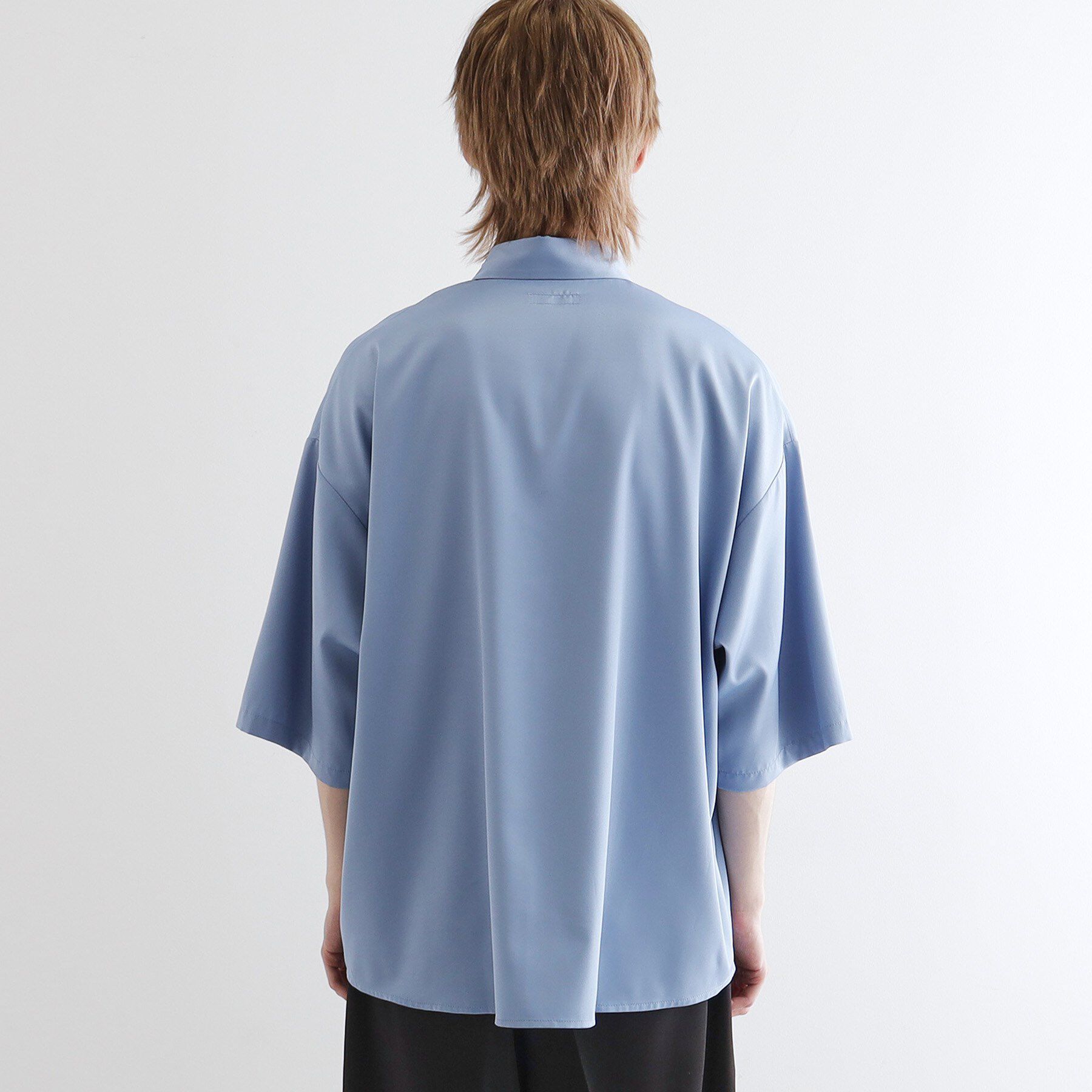 tk.TAKEO KIKUCHI「【WEB限定】無地/花柄アソートドレープ半袖シャツ」|シャツ・ブラウス|