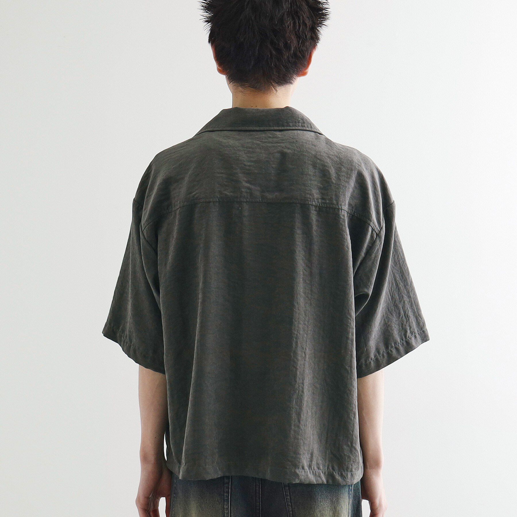 tk.TAKEO KIKUCHI「ヴィンテージライククロップドシャツ」|シャツ・ブラウス|