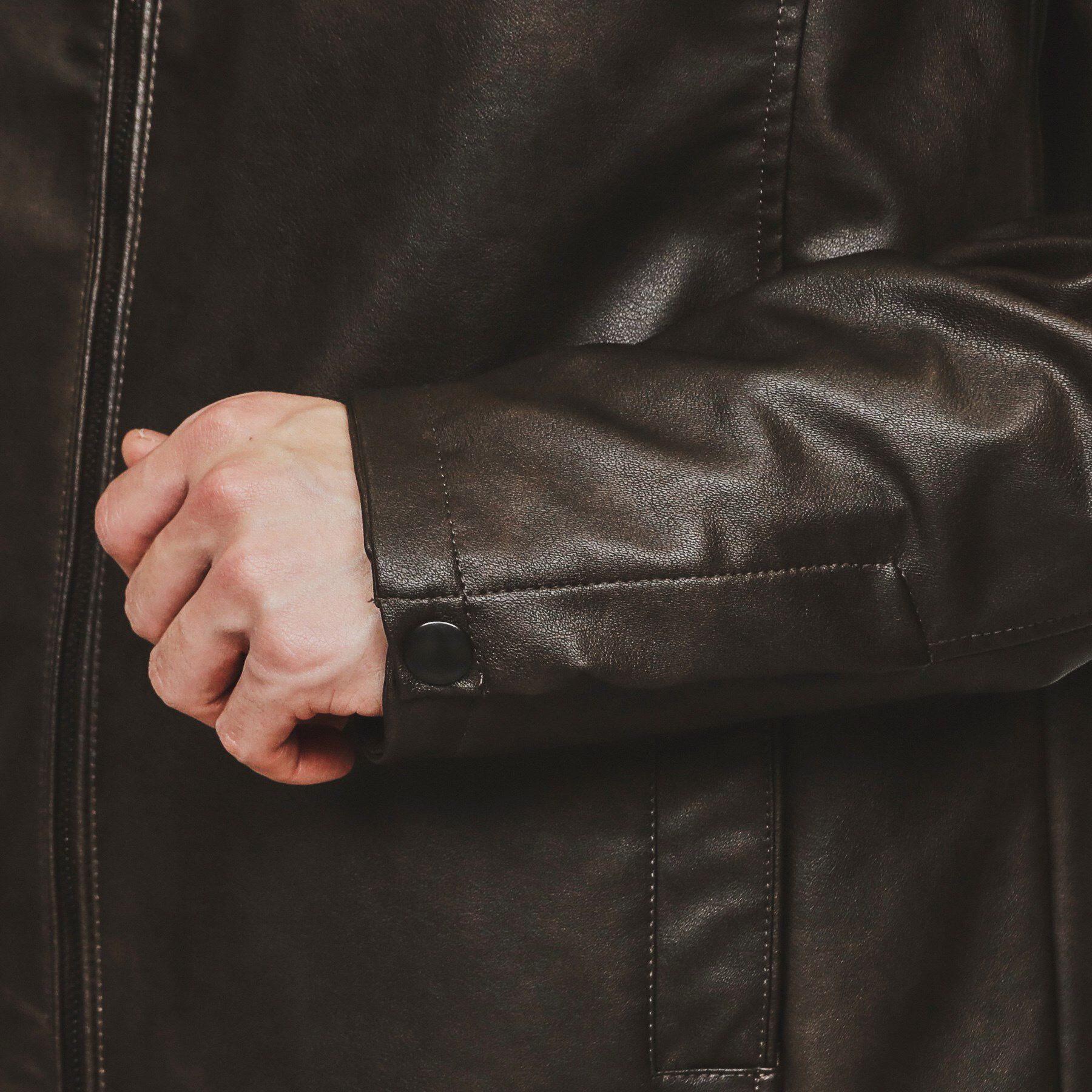 tk.TAKEO KIKUCHI「フードライダースジャケット」|ブルゾン・スタジャン|