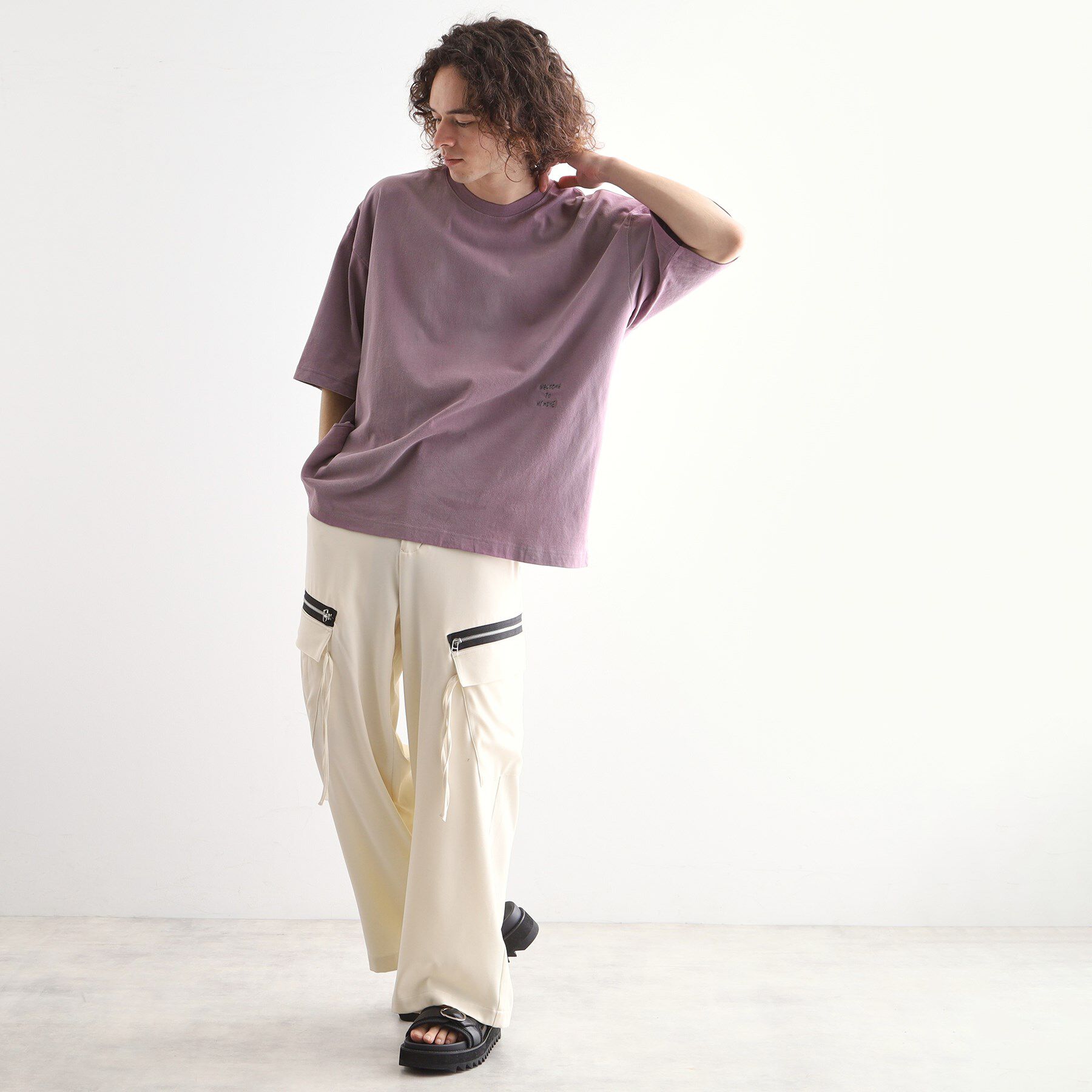 tk.TAKEO KIKUCHI「ヴィンテージライクTシャツ/ヴィンテージ加工/半袖Tシャツ」|Tシャツ・カットソー|