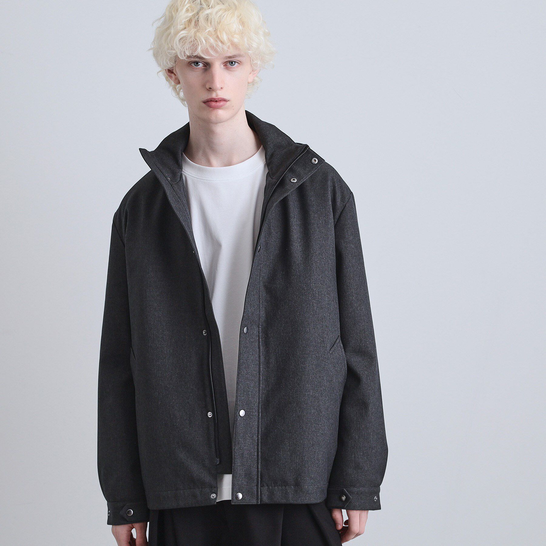 tk.TAKEO KIKUCHI「【3WAY】ウール調サキソニーフードブルゾン」|ブルゾン・スタジャン|