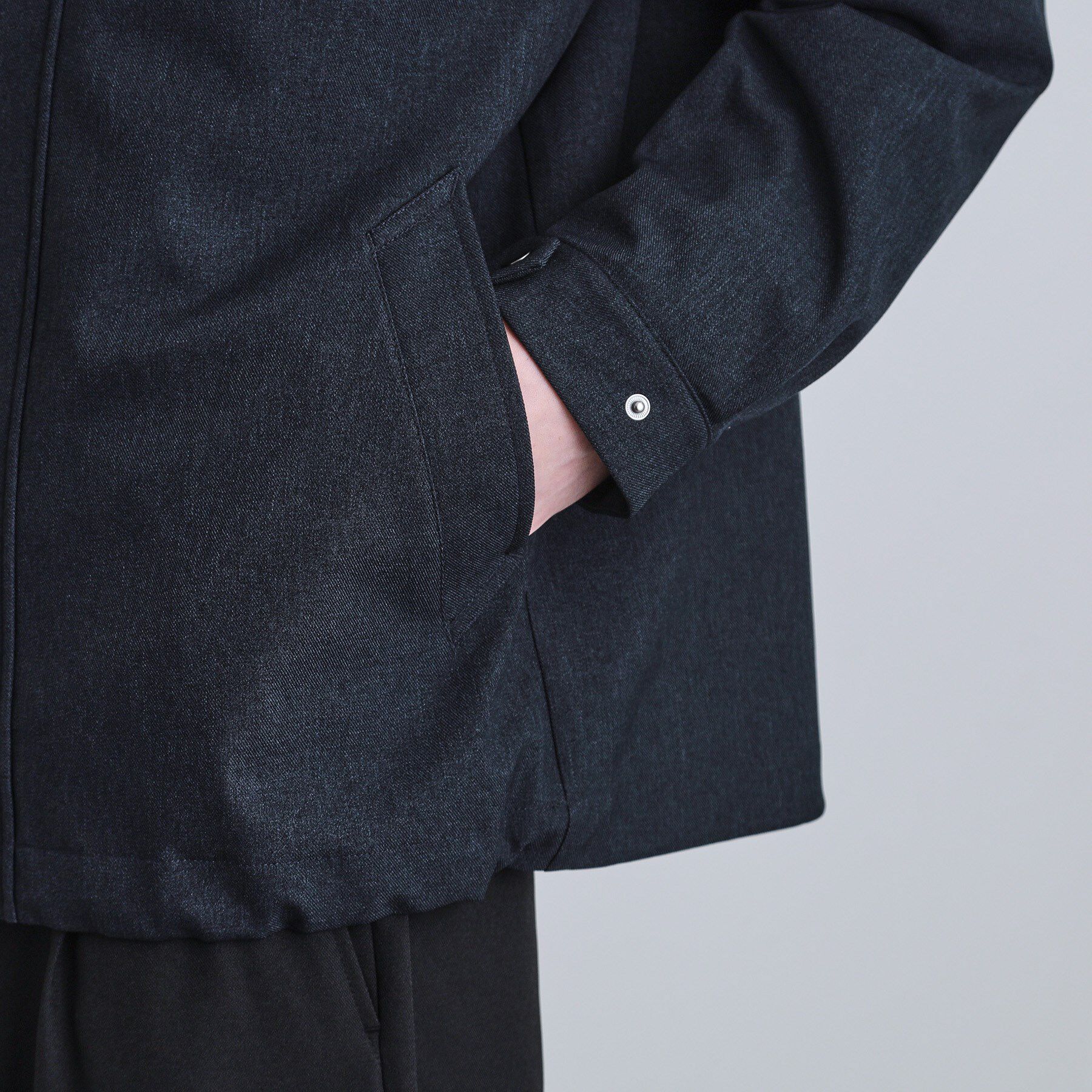 tk.TAKEO KIKUCHI「【3WAY】ウール調サキソニーフードブルゾン」|ブルゾン・スタジャン|