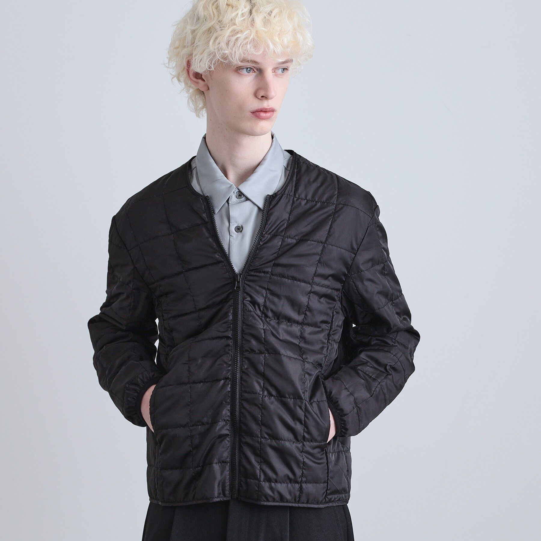 tk.TAKEO KIKUCHI「【3WAY】ウール調サキソニーフードブルゾン」|ブルゾン・スタジャン|