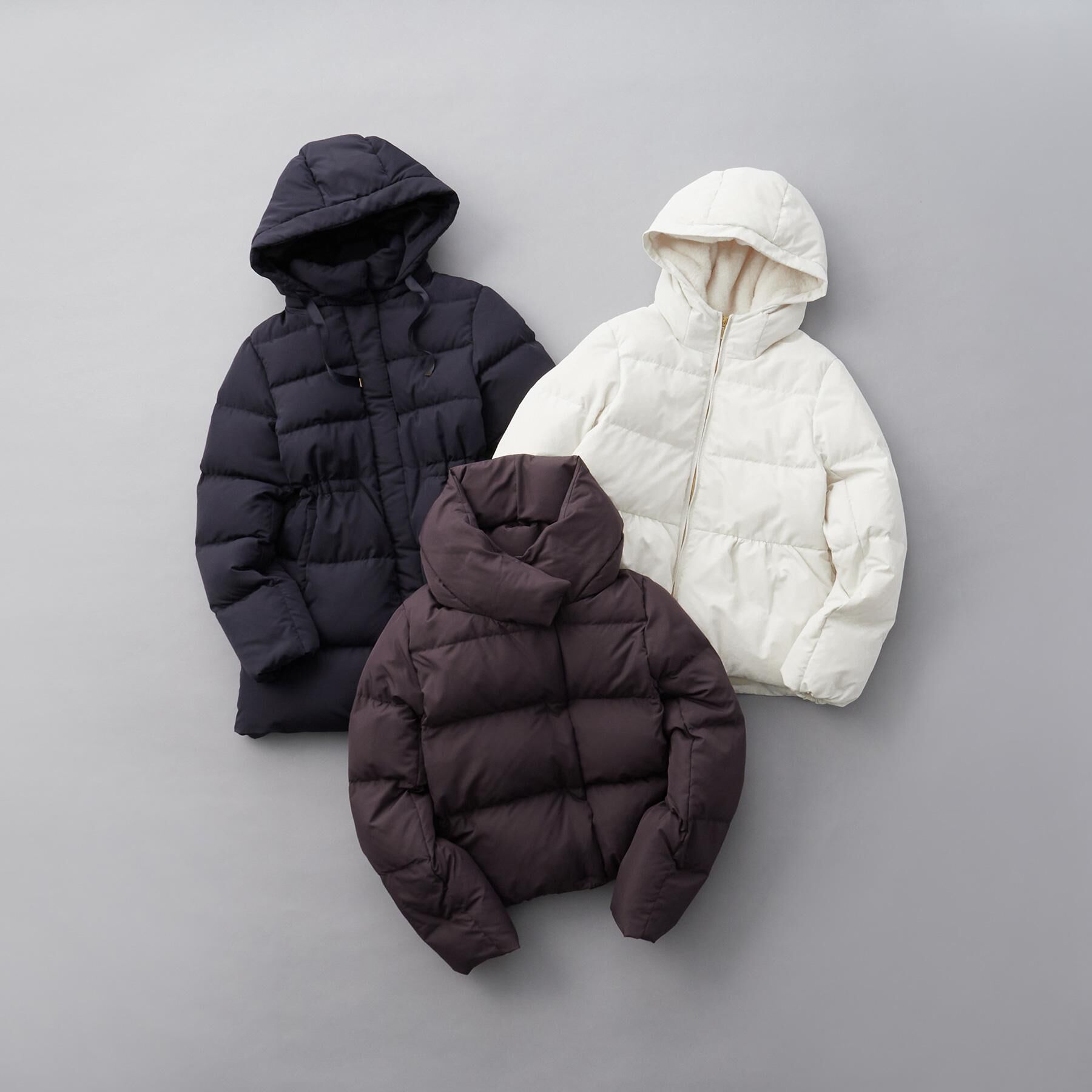 index「KAWADAダウンペプラムショートコート【撥水/洗濯機OK/静電気防止裏地】」|ダウン|