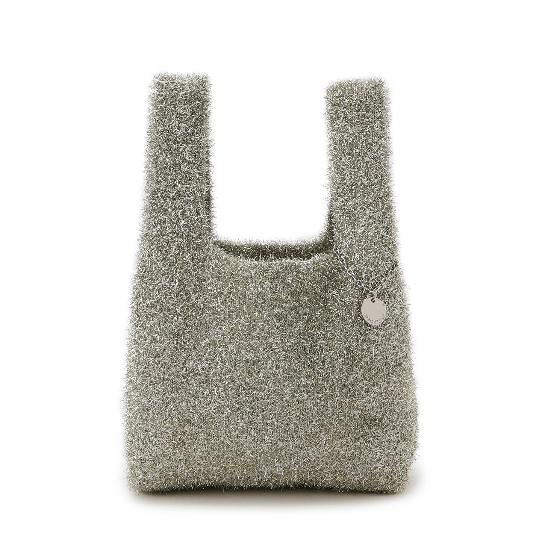 OPAQUE.CLIP「ラメニットバッグ」|ハンドバッグ|