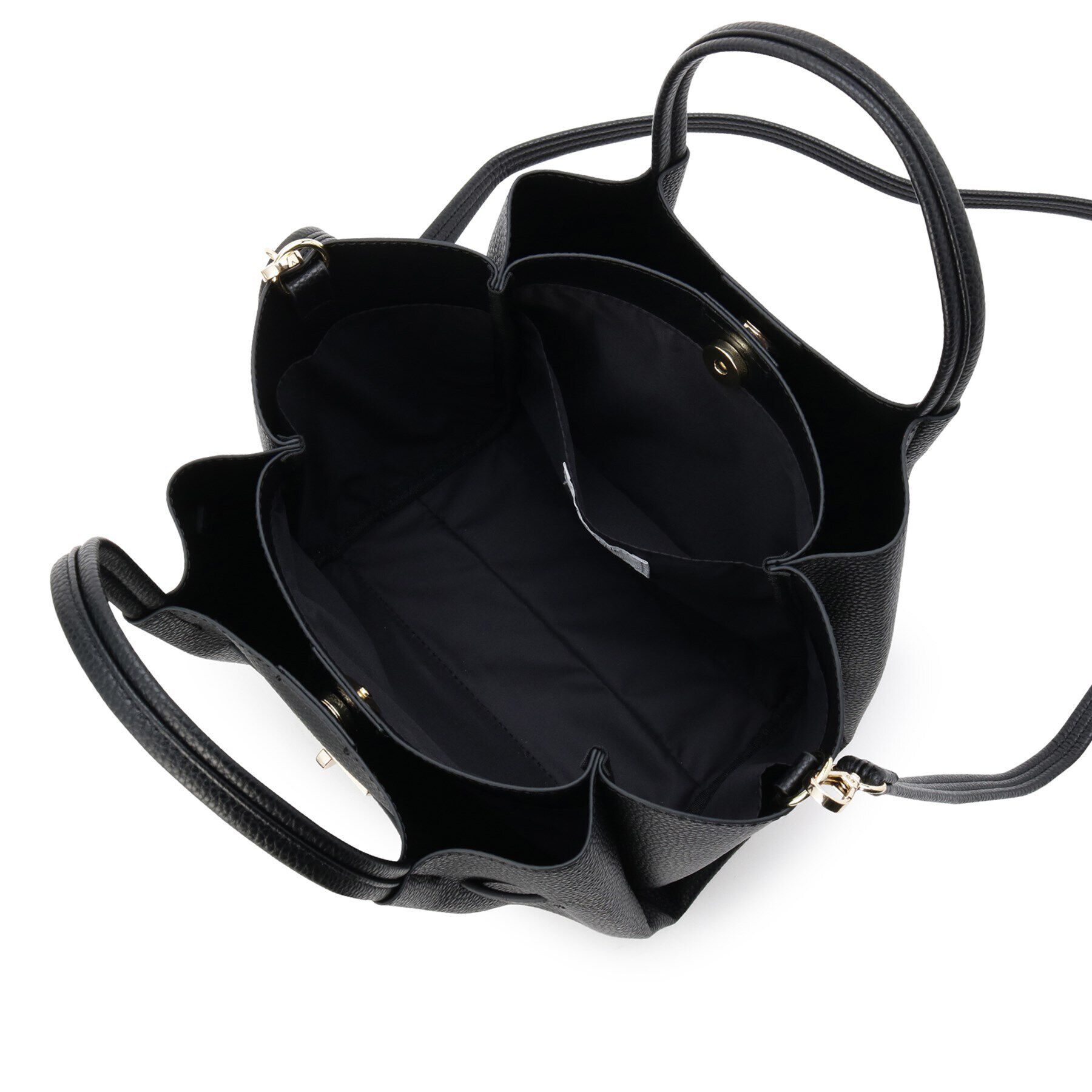 OPAQUE.CLIP「【軽量／2WAY／通勤対応】フロントベルトデザインミドルトートバッグ」|トートバッグ|