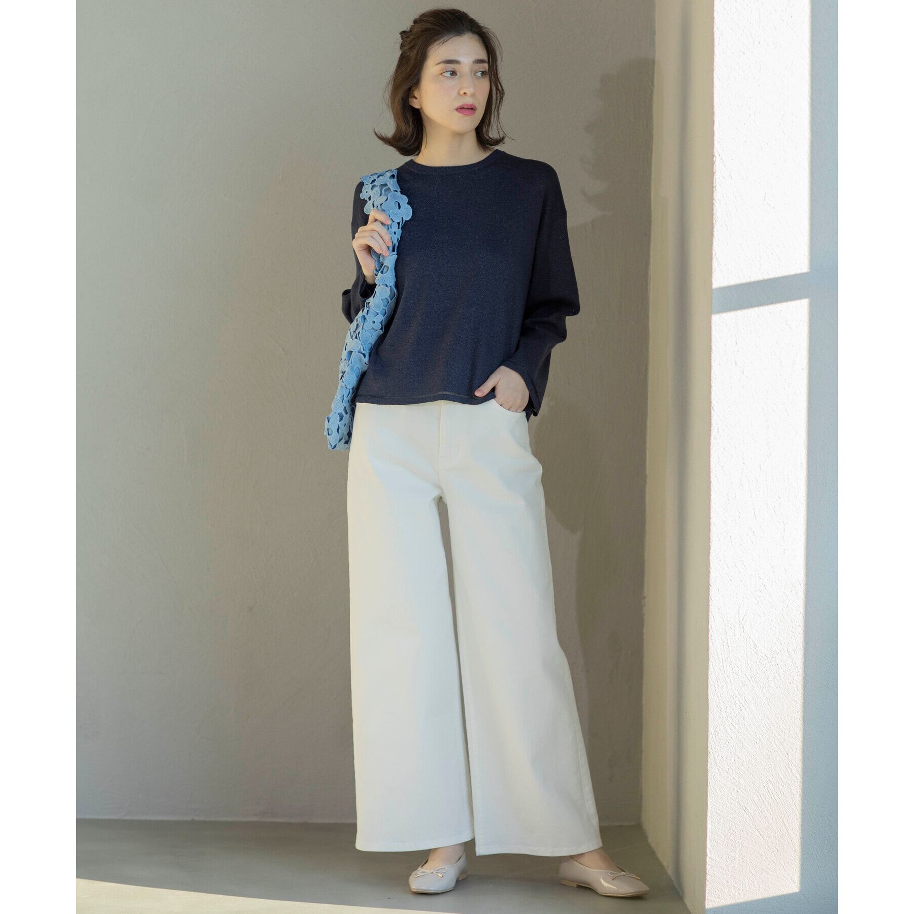 OPAQUE.CLIP「【定番/6color】名品フラットバレエシューズ」|パンプス|