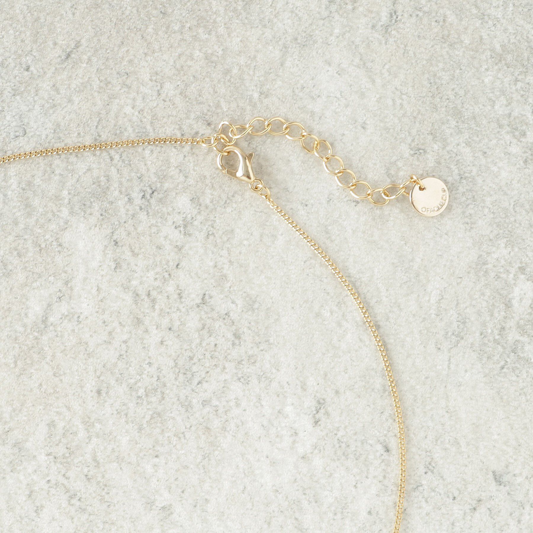 OPAQUE.CLIP「ビジューラインネックレス」|ネックレス|