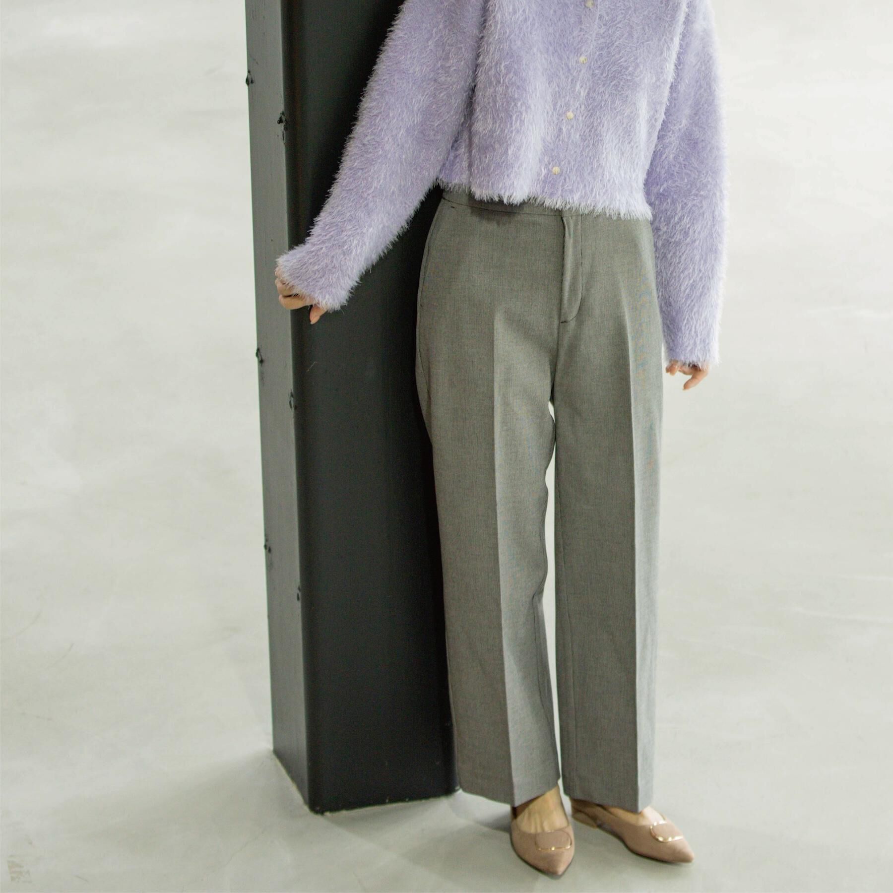 OPAQUE.CLIP「ウォームタッチ ワイドパンツ【洗濯機洗OK/ストレッチ】≪SS～LL≫」|その他|