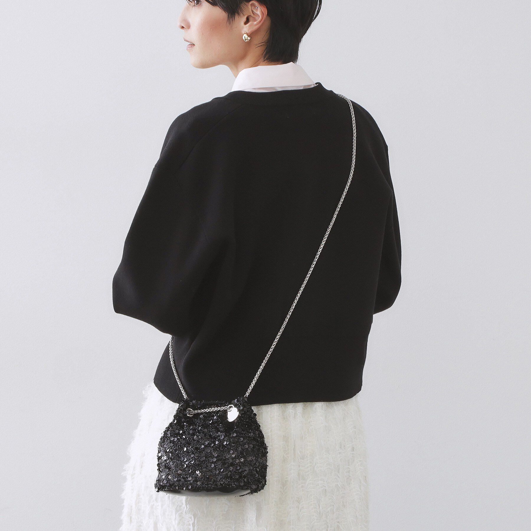 OPAQUE.CLIP「【2WAY】スパンコールミニショルダー」|ショルダー・メッセンジャー|