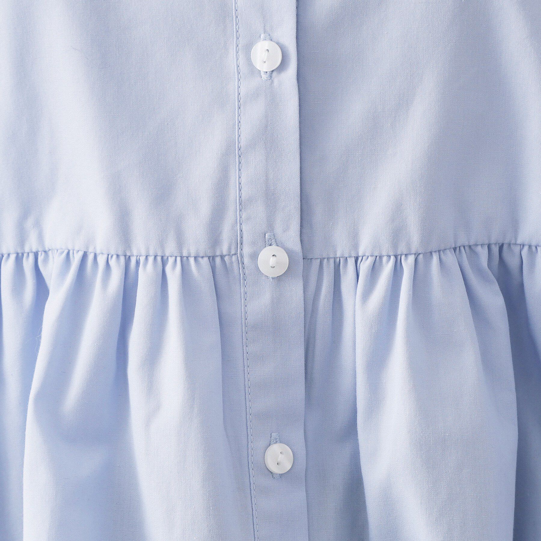 OPAQUE.CLIP「ペプラムシャツ【洗濯機OK】」|シャツ・ブラウス|