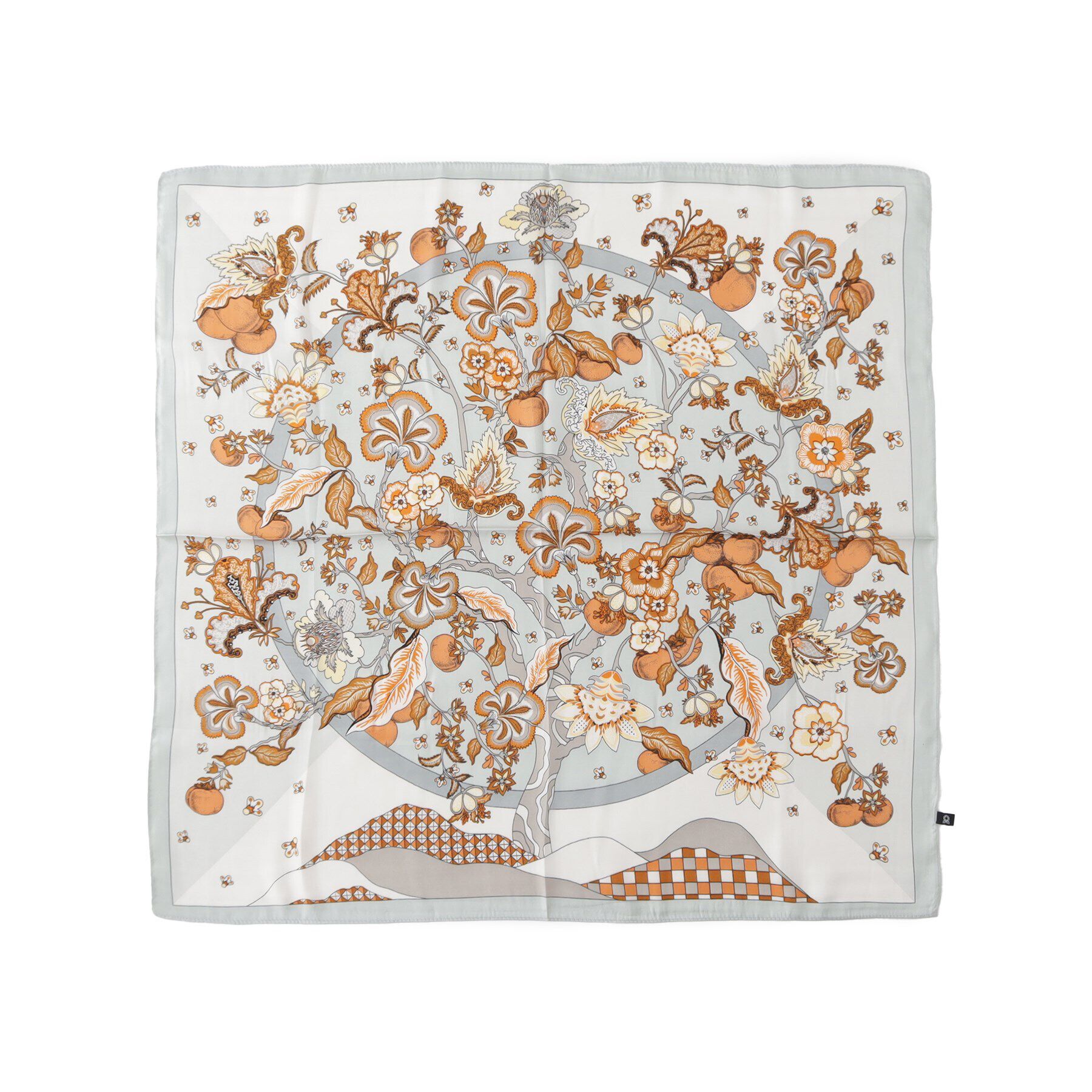 Couture broach「フラワー大判スカーフ」|バンダナ・スカーフ|