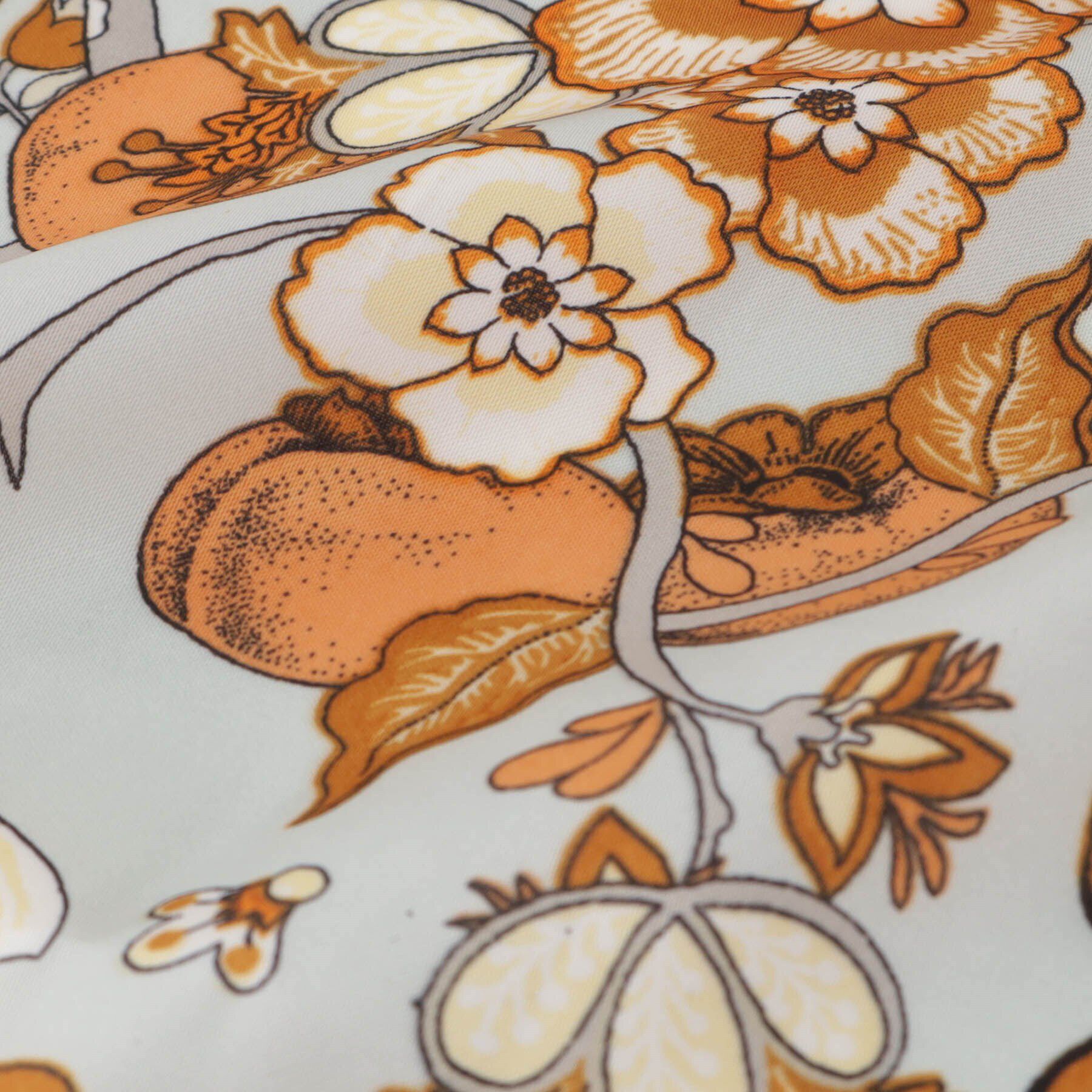 Couture broach「フラワー大判スカーフ」|バンダナ・スカーフ|