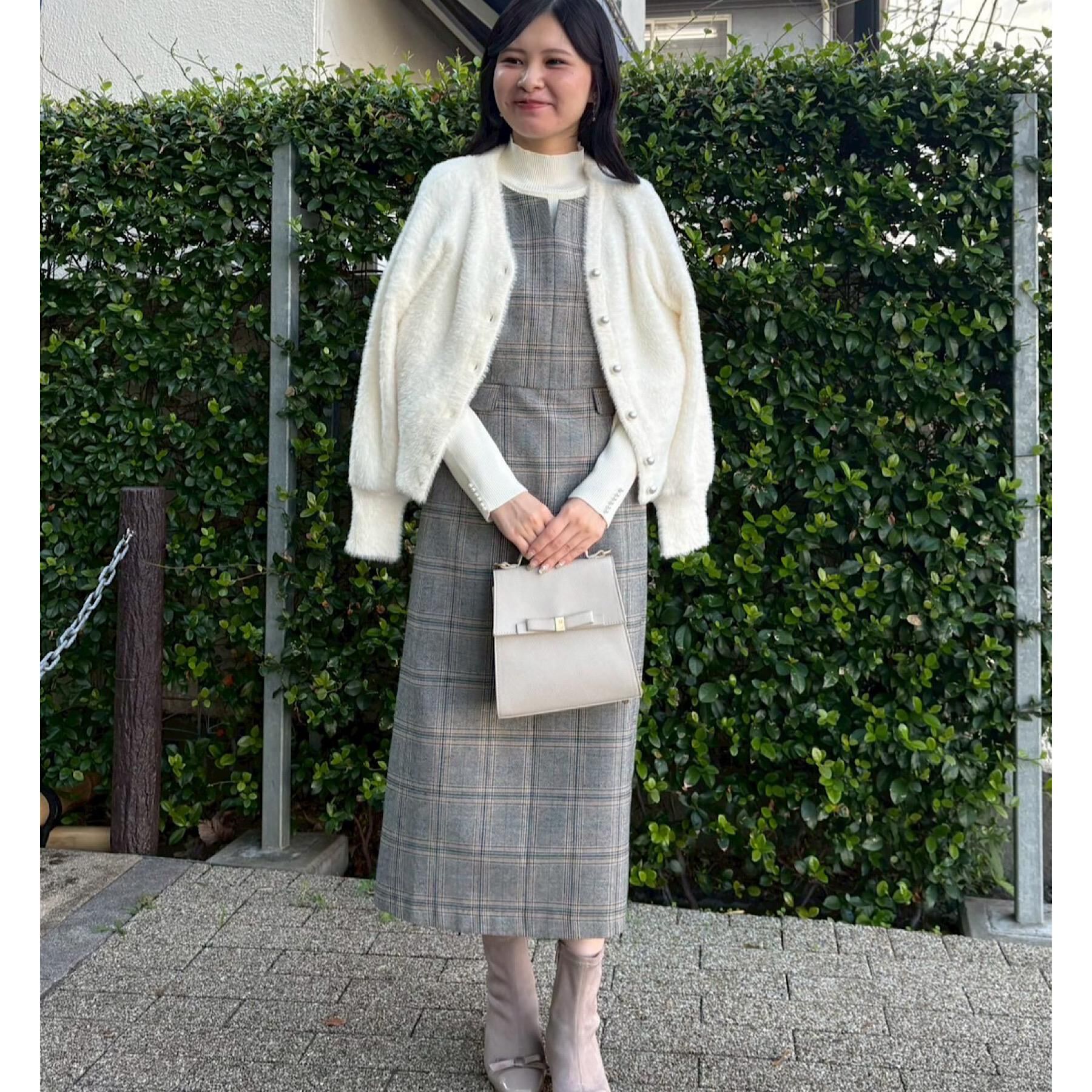 Couture broach「【ふわふわ/前後2WAY】フェザーカーディトップス」|カーディガン|