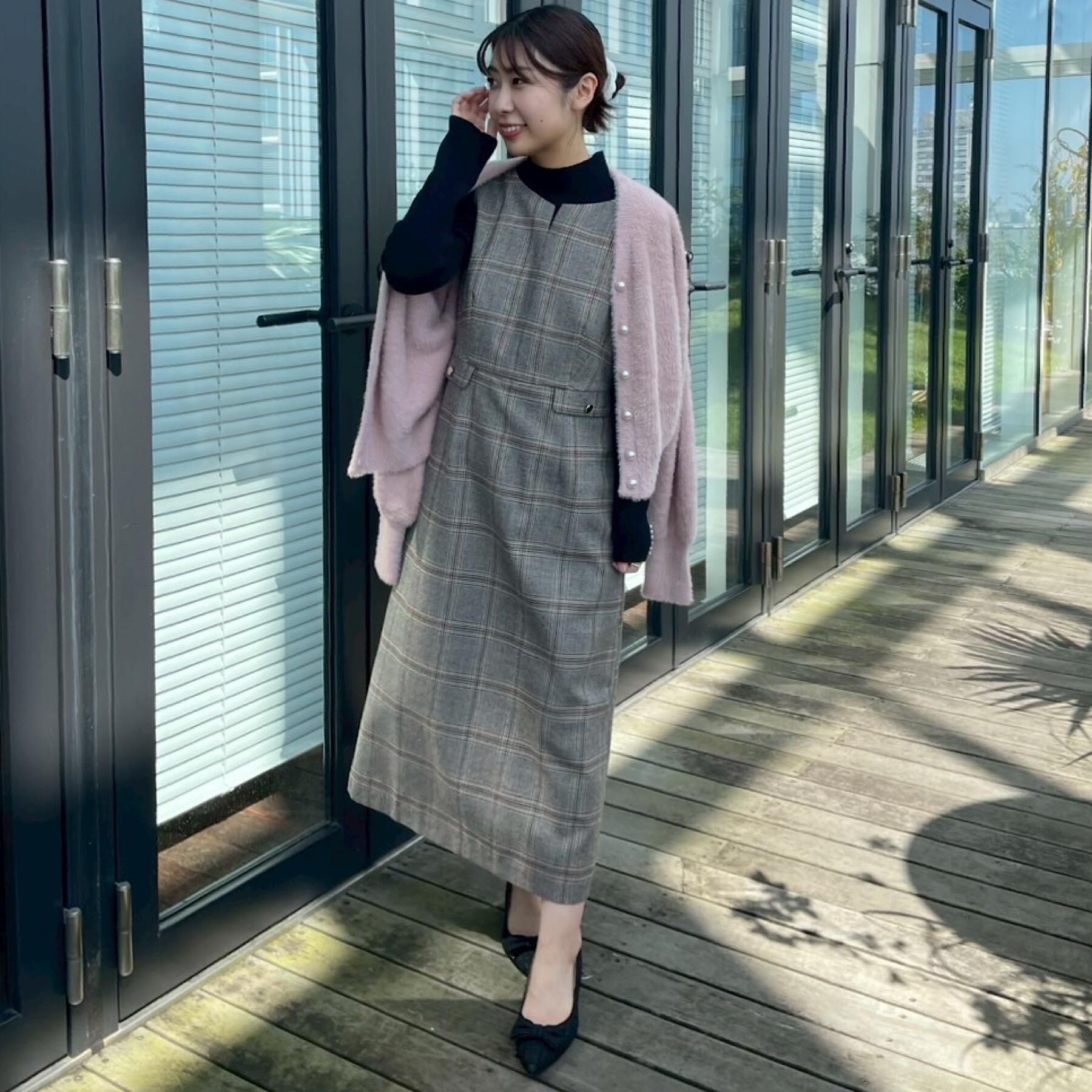 Couture broach「【ふわふわ/前後2WAY】フェザーカーディトップス」|カーディガン|