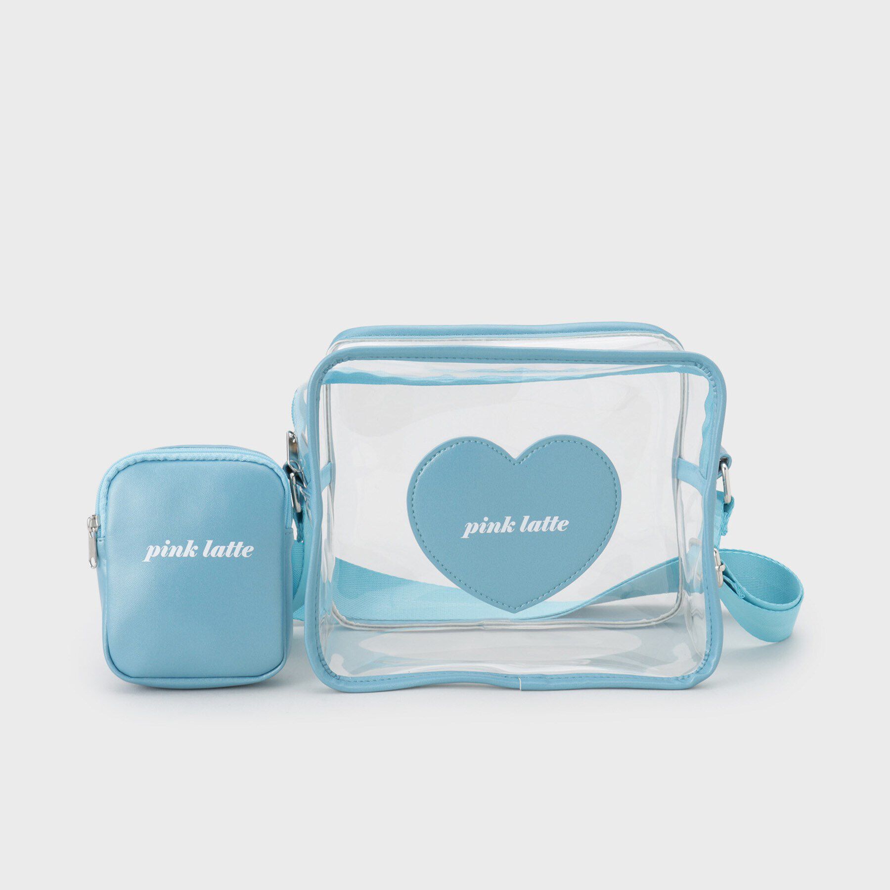 PINK-latte「ポーチ付きクリアショルダー」|ショルダー・メッセンジャー|