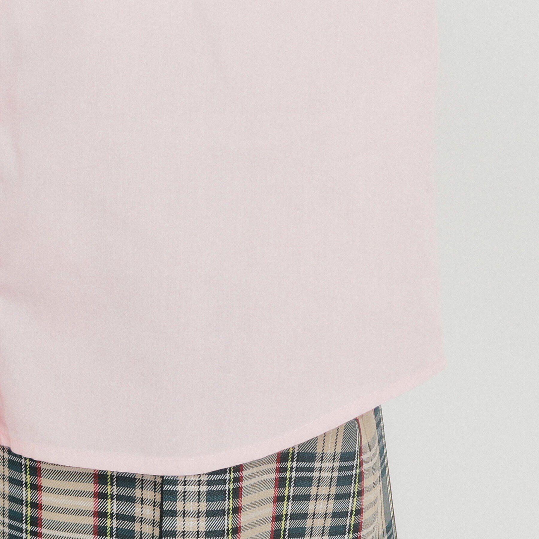 PINK-latte「【オケージョン・フォーマル】ベーシック ワンポイント刺繍シャツ」|シャツ・ブラウス|