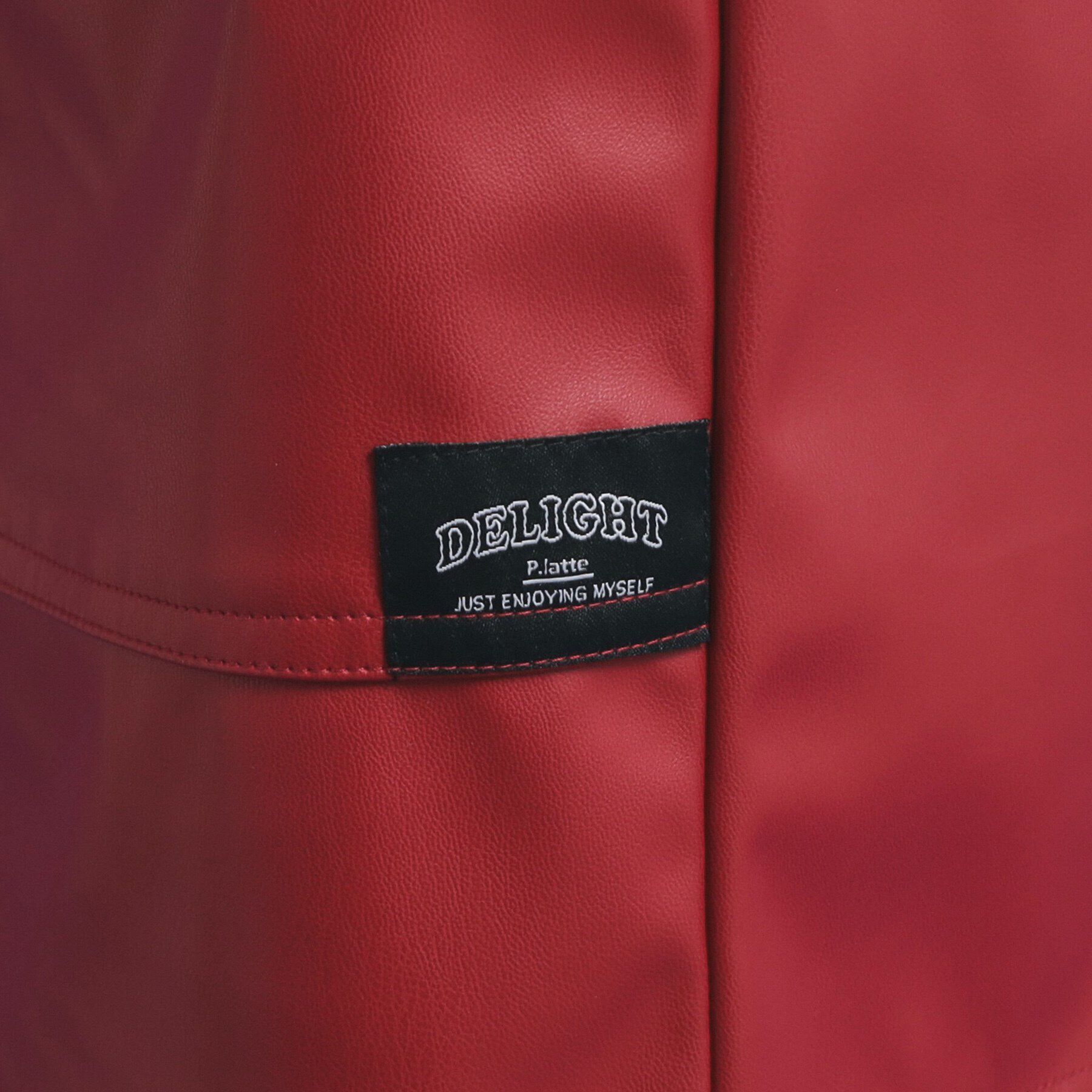 PINK-latte「合皮ショートパンツ」|キュロット|