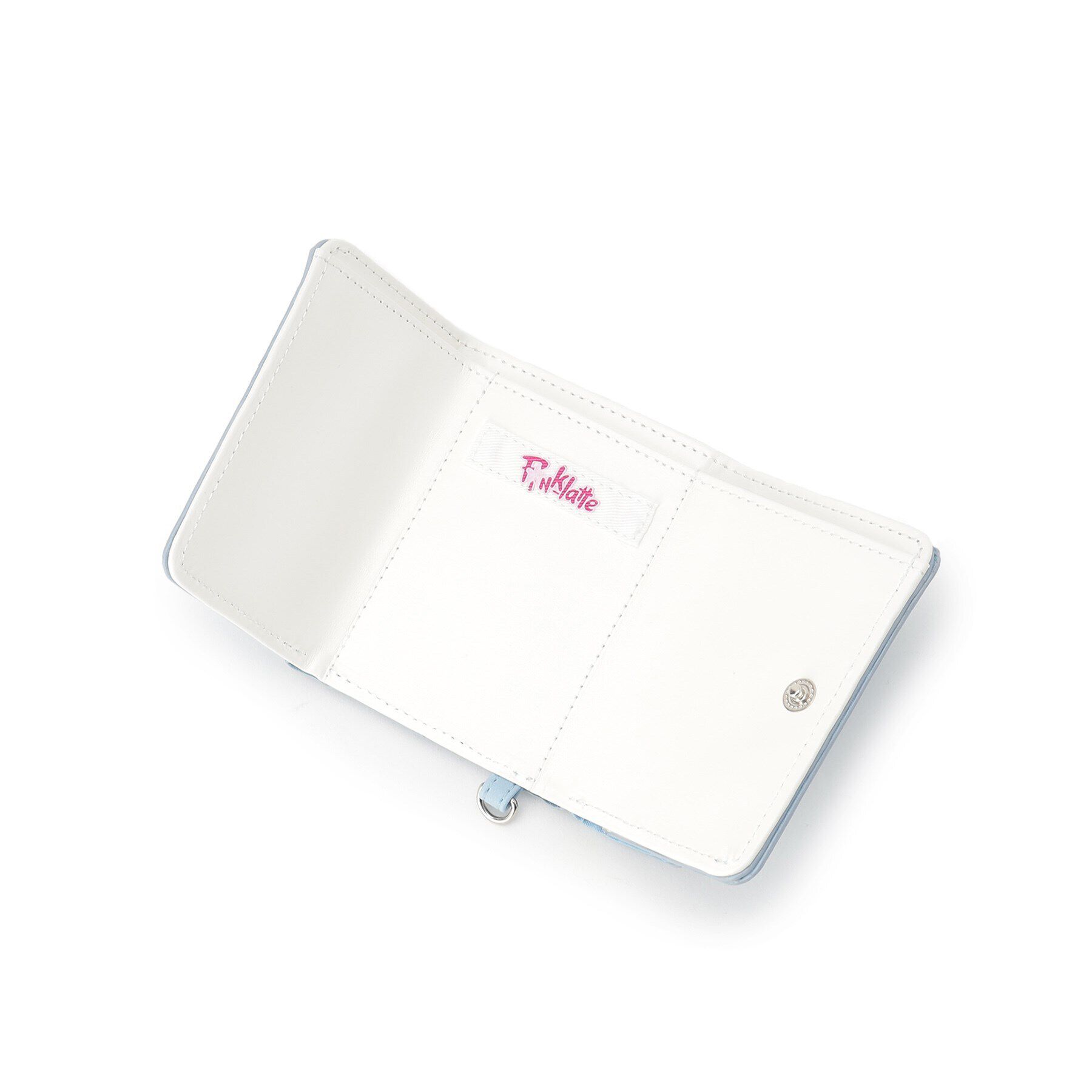 PINK-latte「チャーム付き三つ折りミニ財布」|財布|