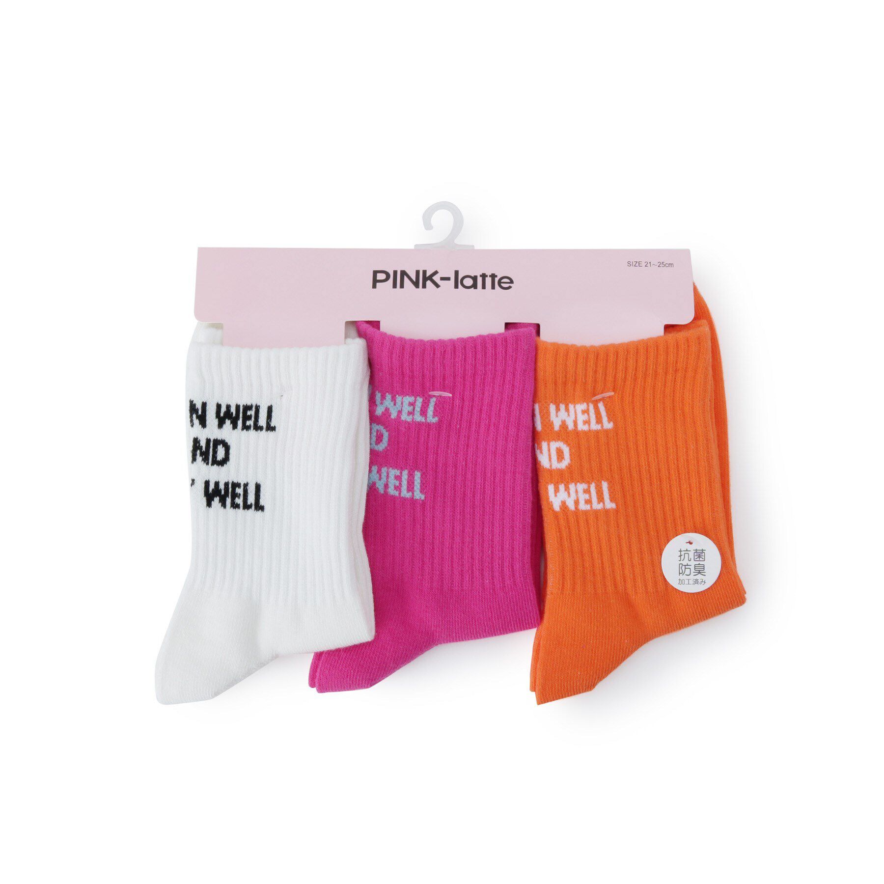 PINK-latte「【3Pセット】カラーショートソックス」|ソックス|