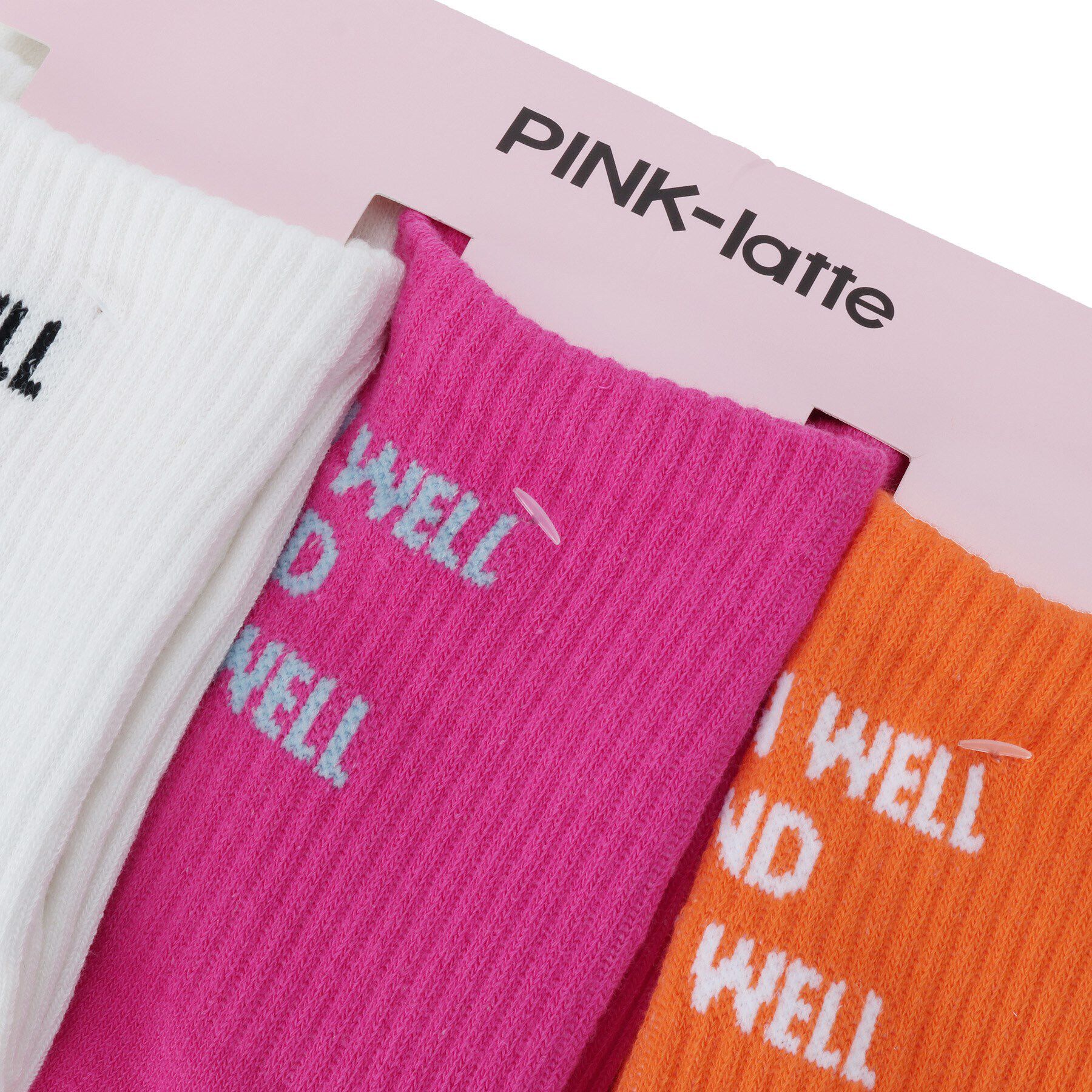 PINK-latte「【3Pセット】カラーショートソックス」|ソックス|