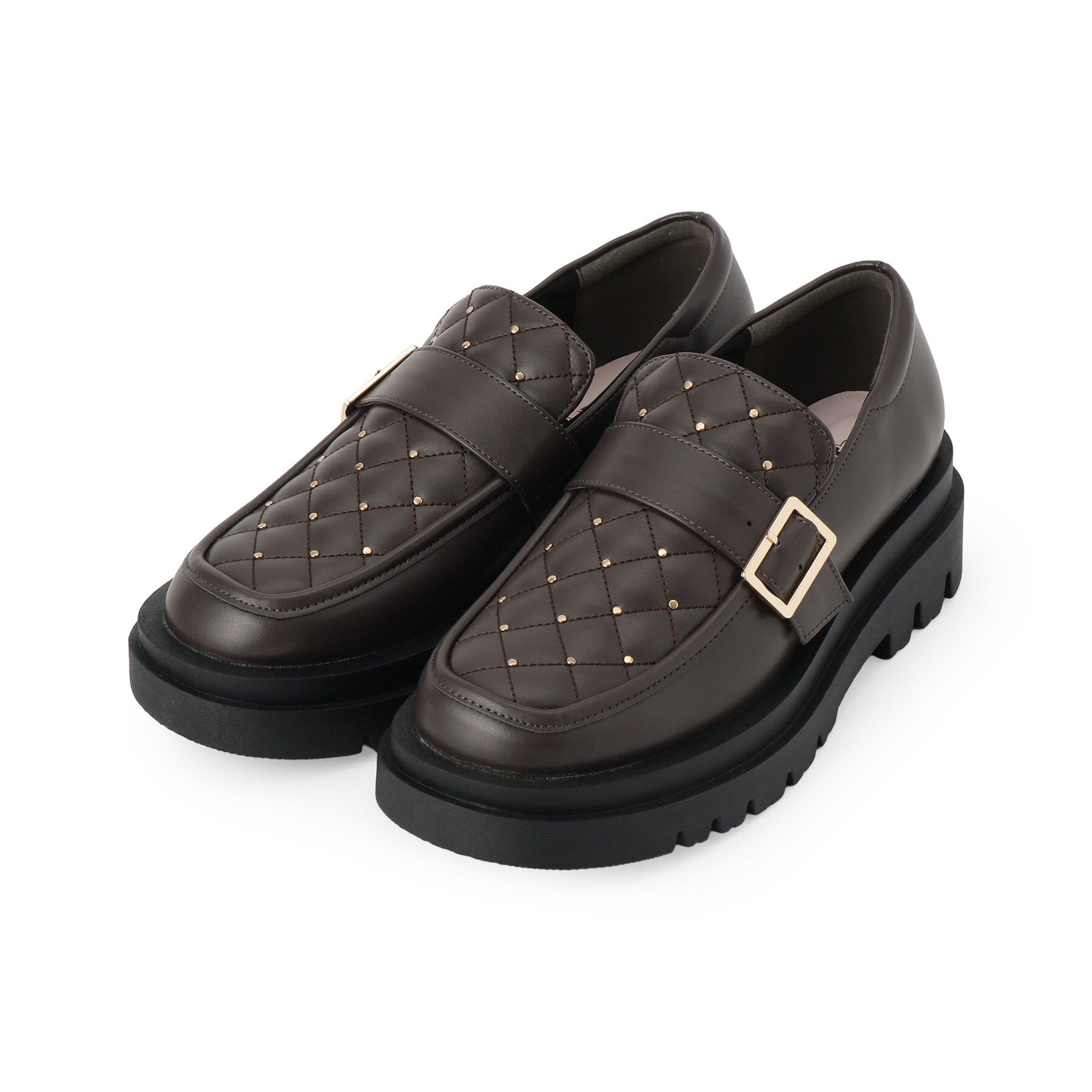 PINK-latte「キルティングストーンシューズ」|その他|