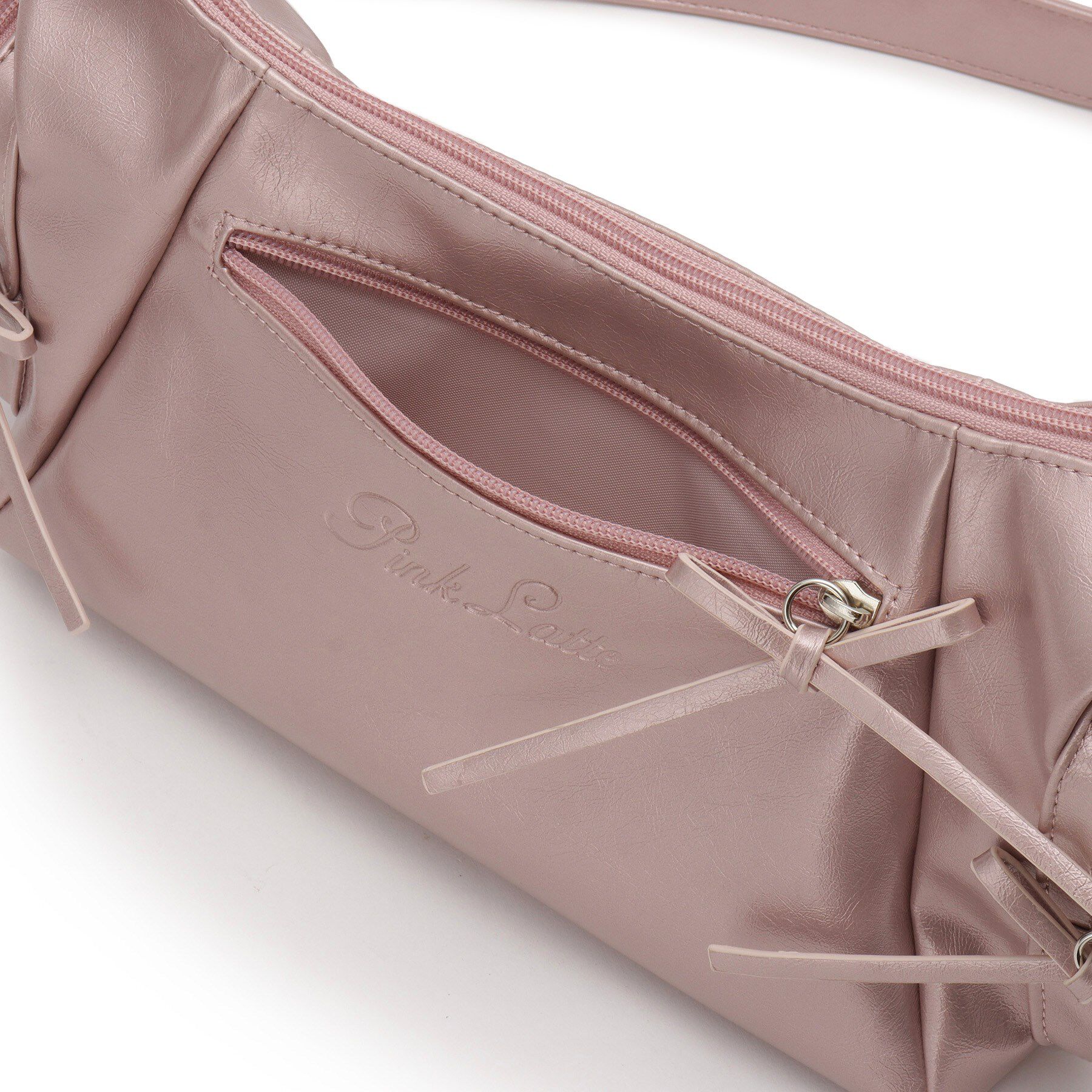 PINK-latte「細リボン2wayショルダー」|ショルダー・メッセンジャー|