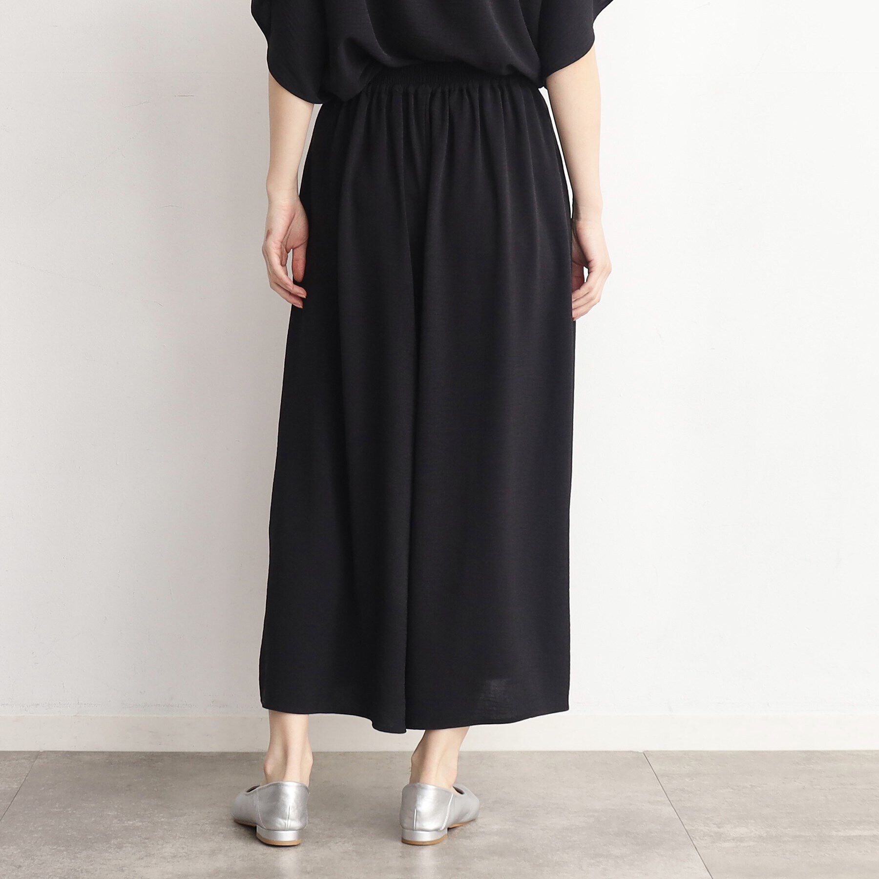 THE SHOP TK「【涼しい！/シワになりにくい/吸水速乾/洗える】フレアスカートパンツ」|その他|